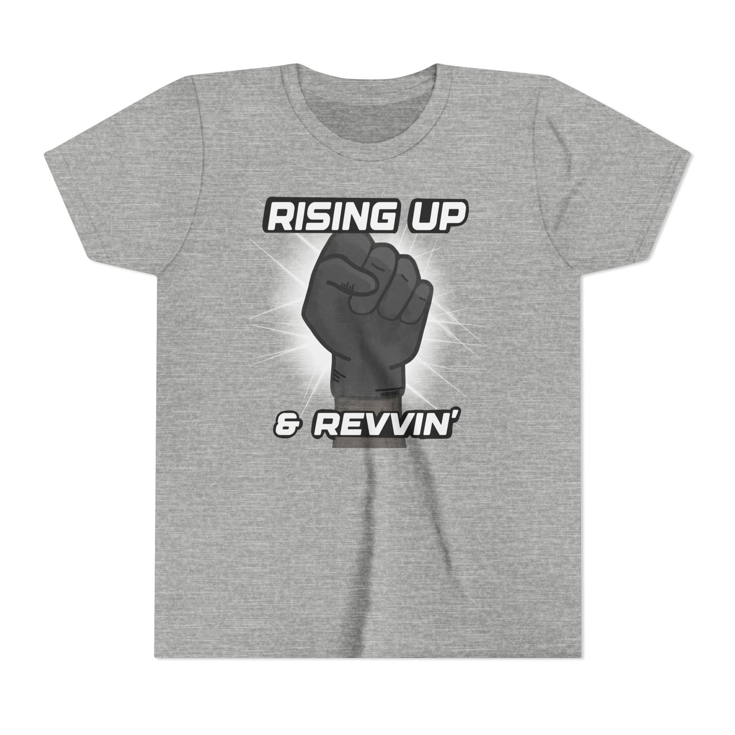 Rising up & Revvin’ | Youth Juneteenth Motocross Tee