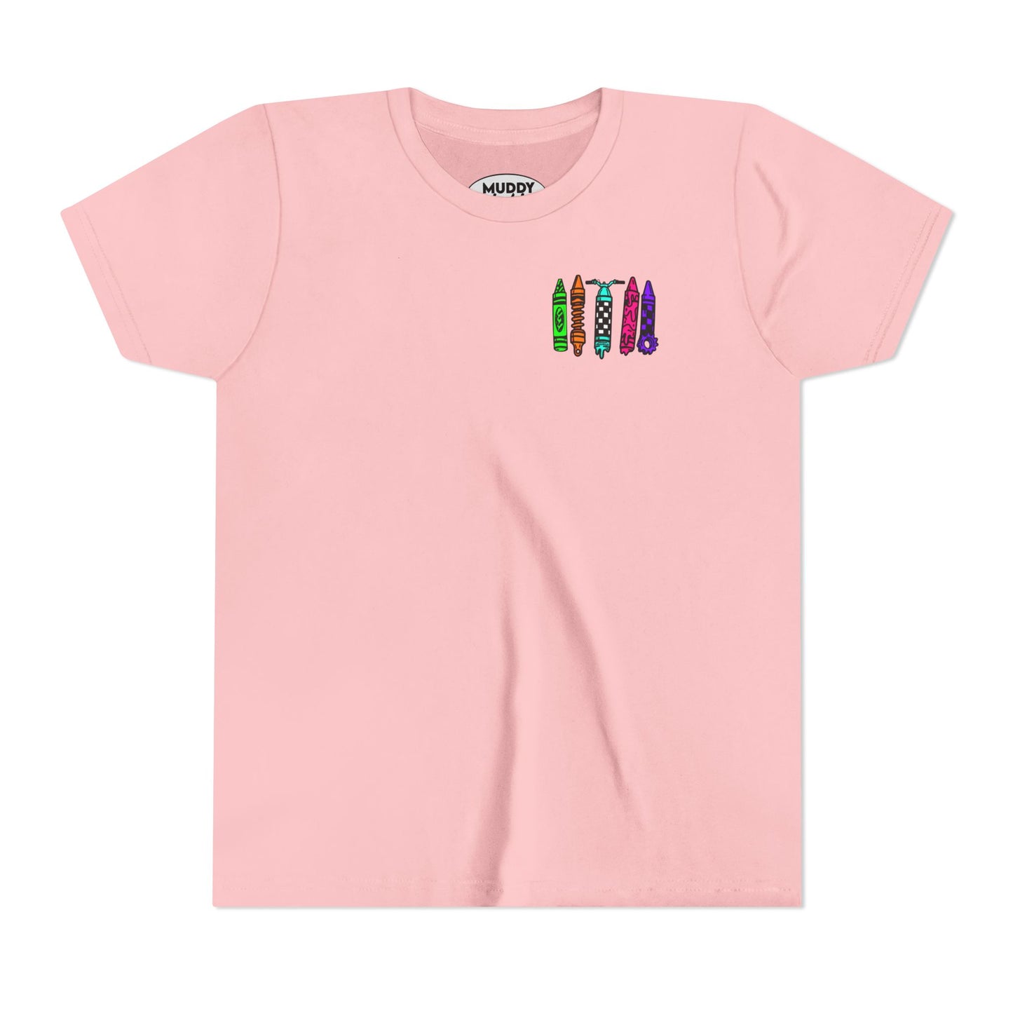 Crayons & Kickstands | Youth Motocross Tee