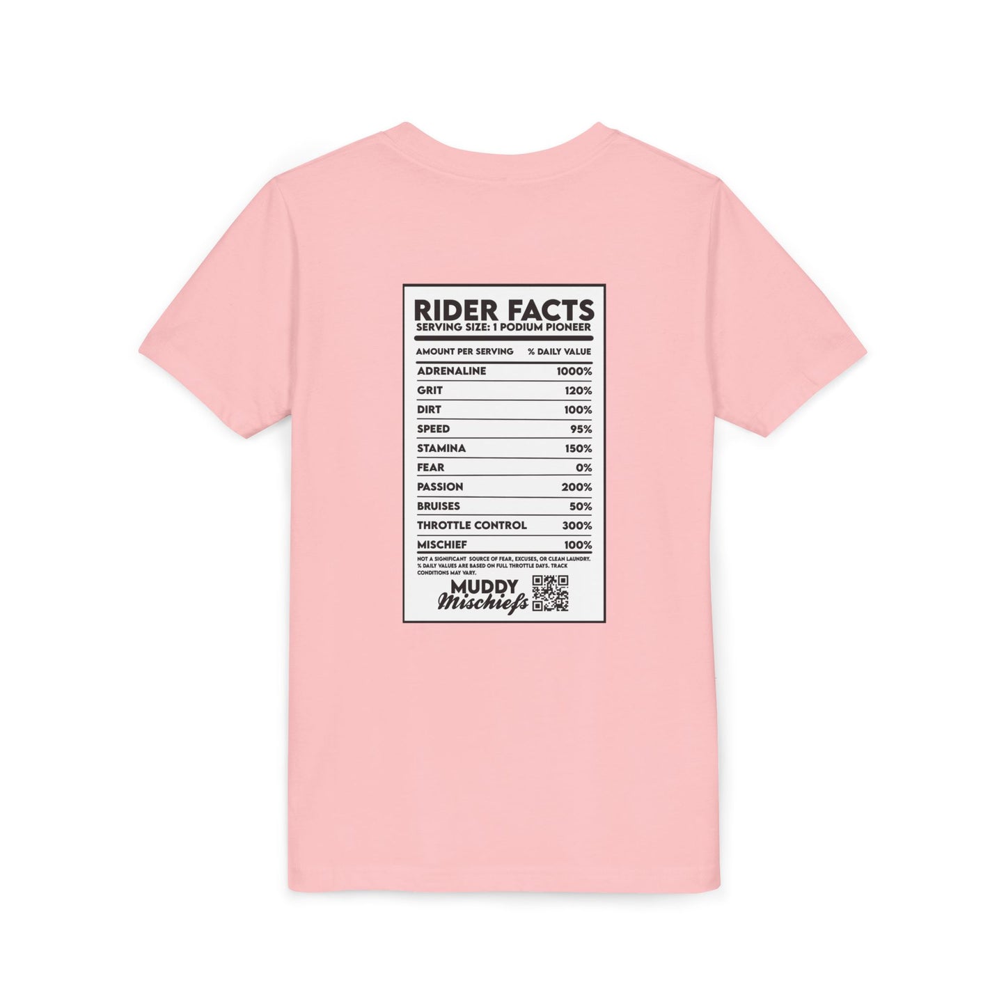 Rider Facts | Youth Motocross “Nutritional Fact” Tee