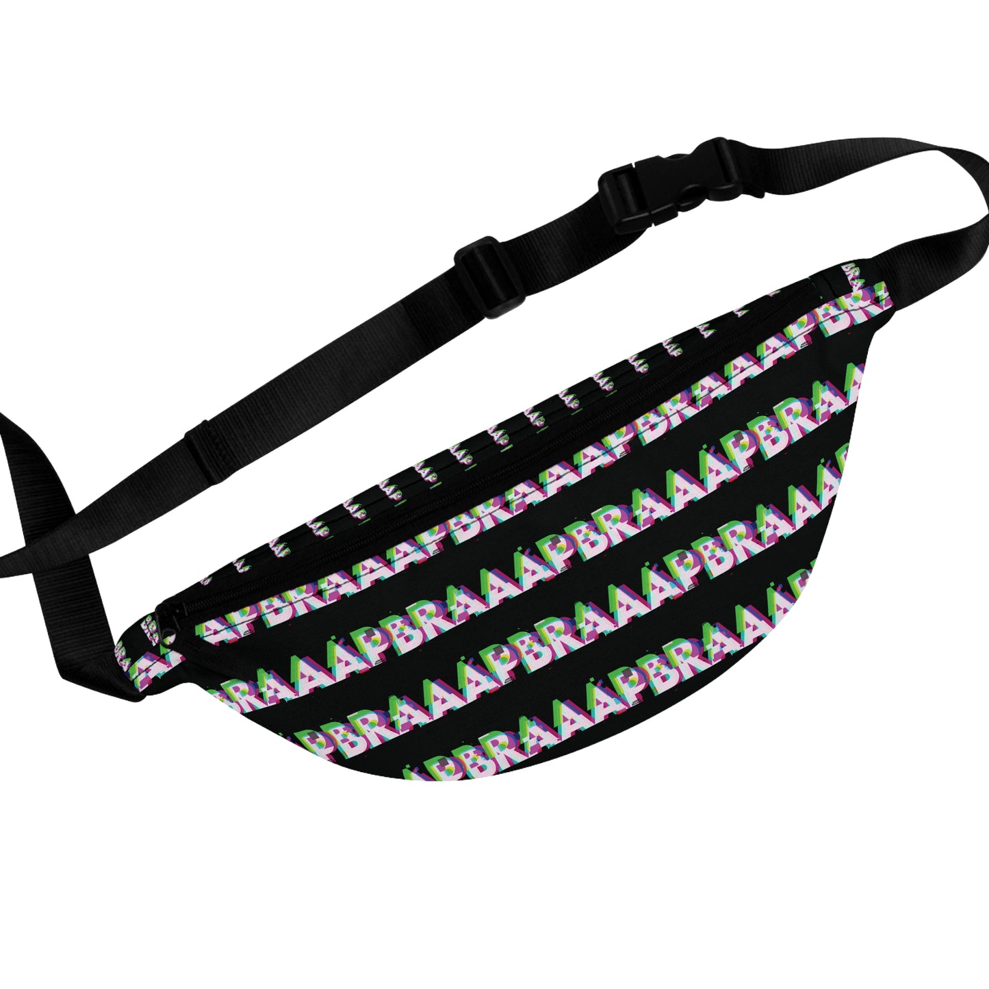 Glitchy Braaap | Muddy Motocross Fan Fanny Pack