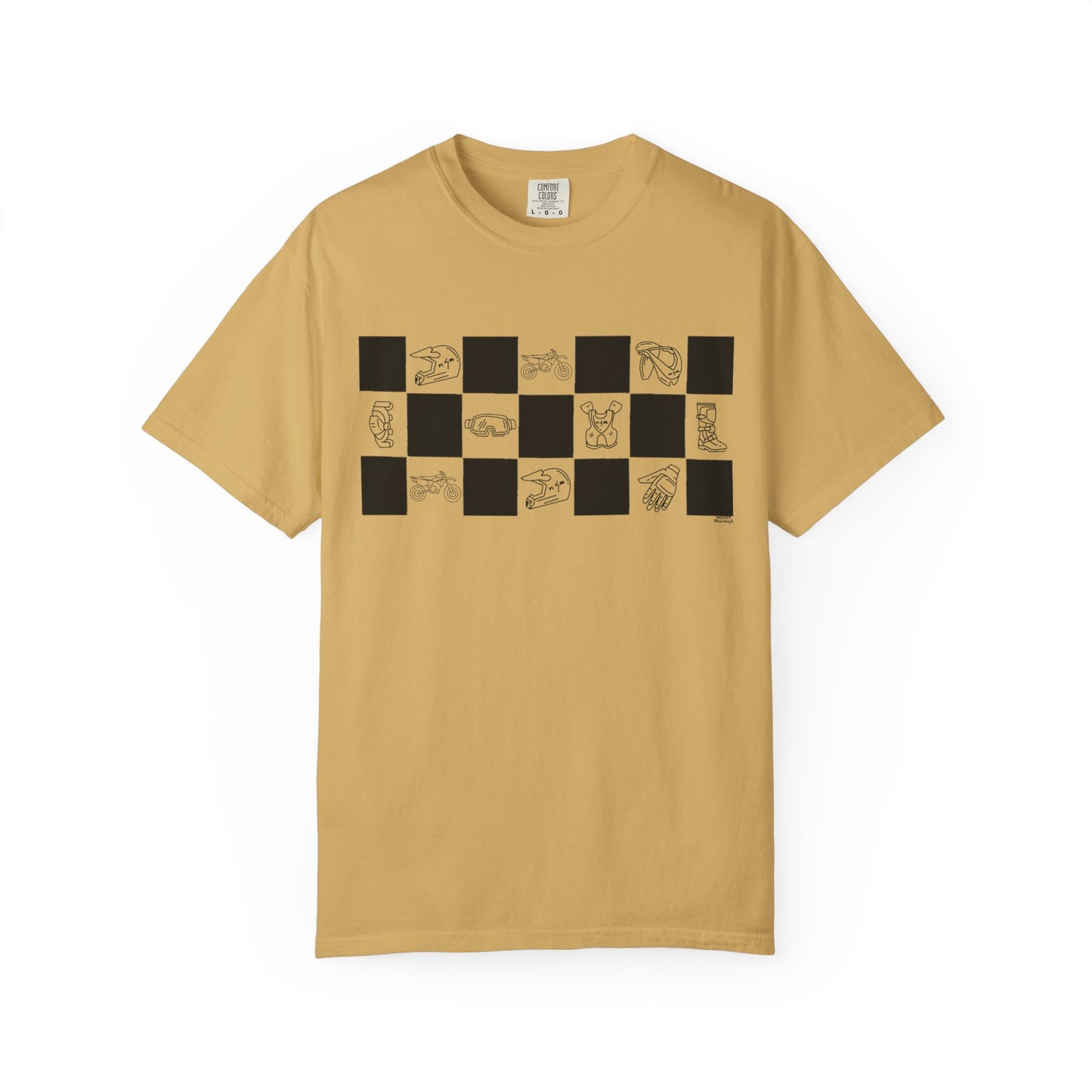 Lined Up & Winning | Adult Motocross Tee