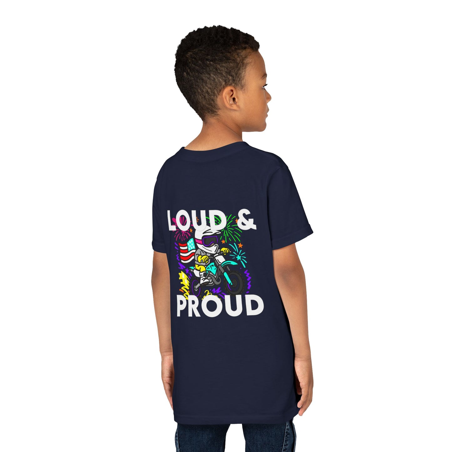 Loud & Proud | Youth Motocross Tee | 2025