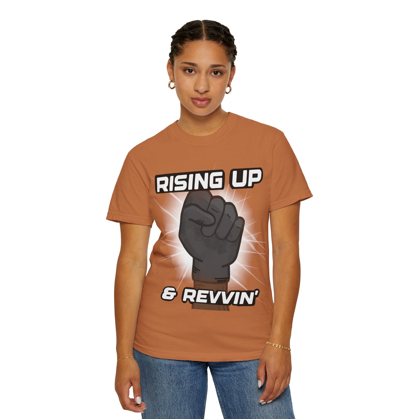 Rising up & Revvin’ | Adult Juneteenth Motocross Tee