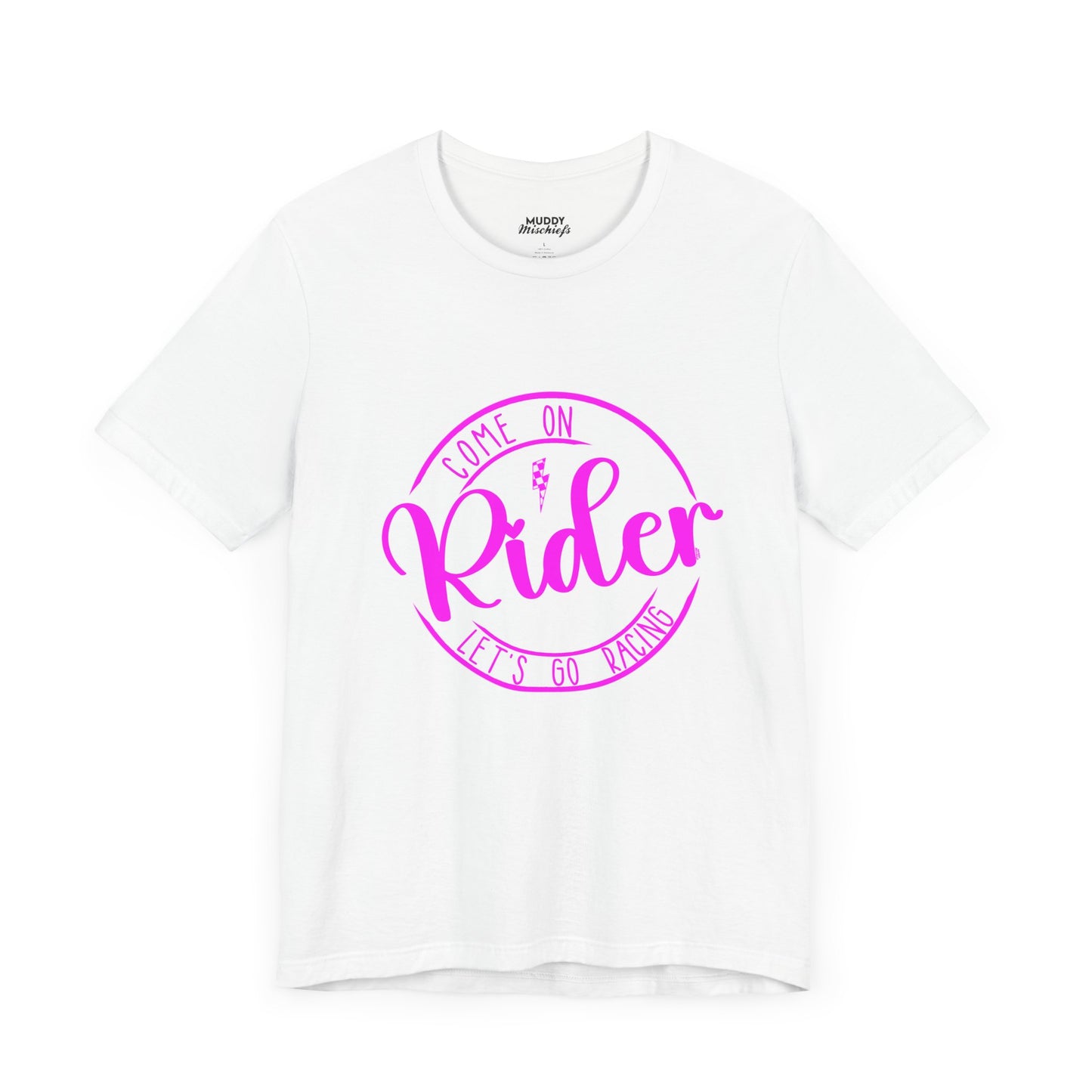 Come on Rider, Let’s Go Racing | Adult Motocross Tee