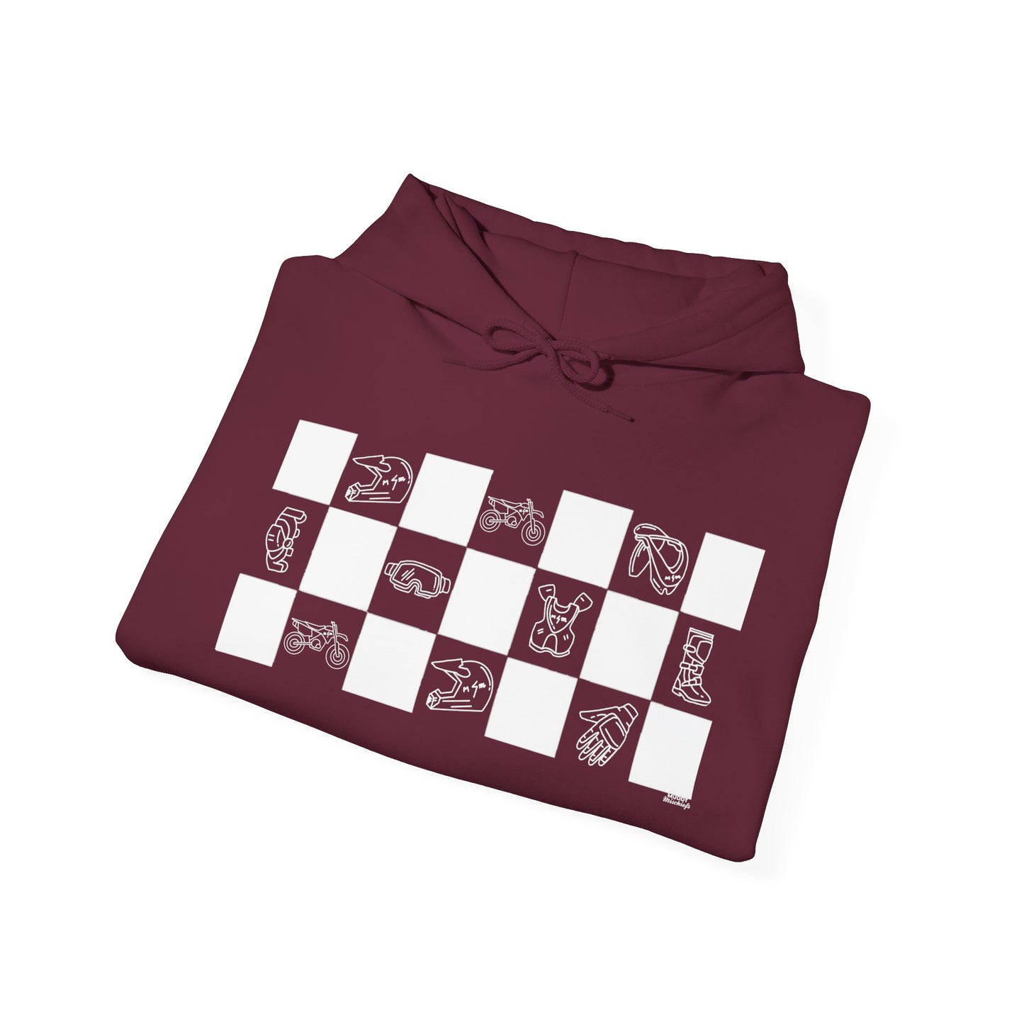 Lined Up & Winning | Adult Motocross Hoodie