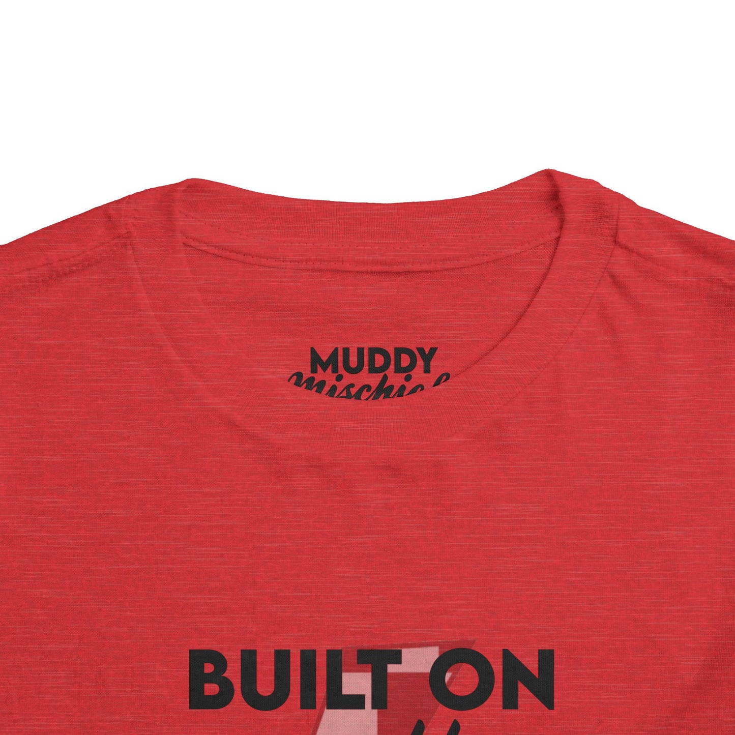 Built on Rumble & Rubber | Toddler Motocross Monster Truck Tee