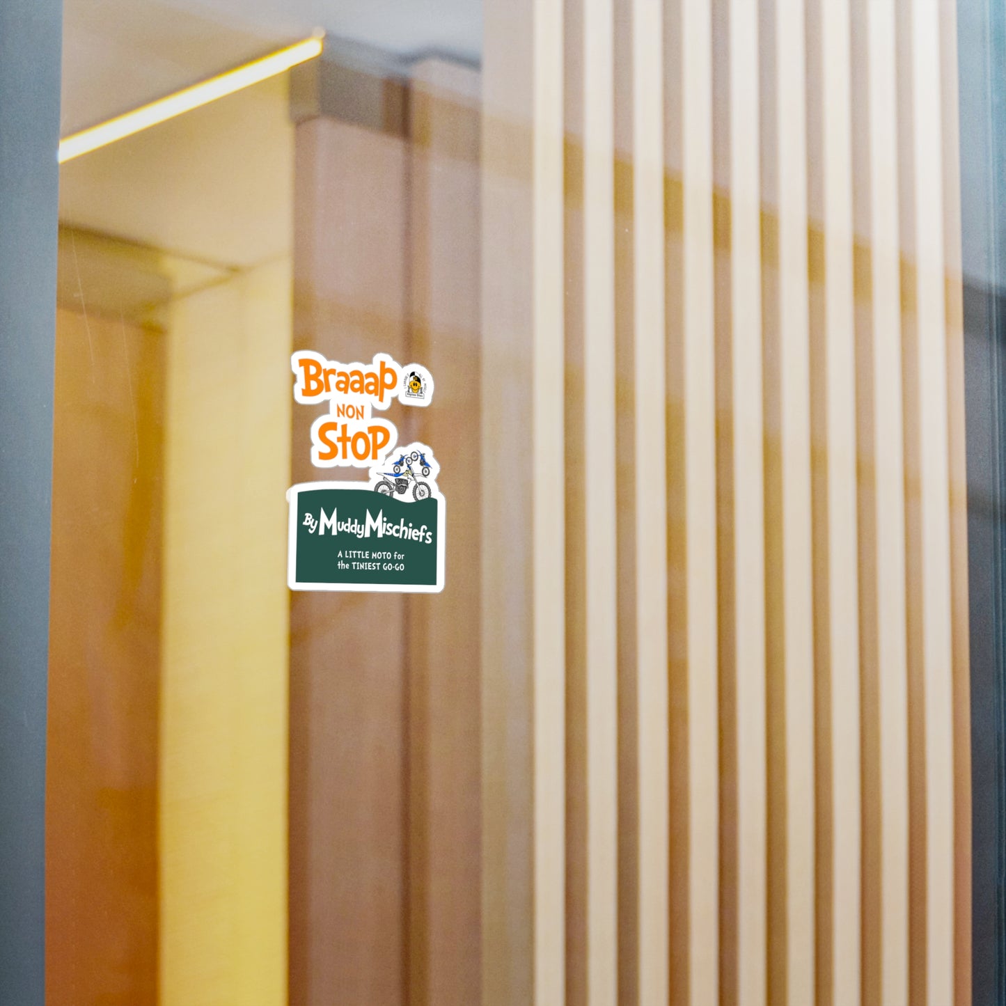 Braaap Non Stop | KissCut Vinyl Sticker