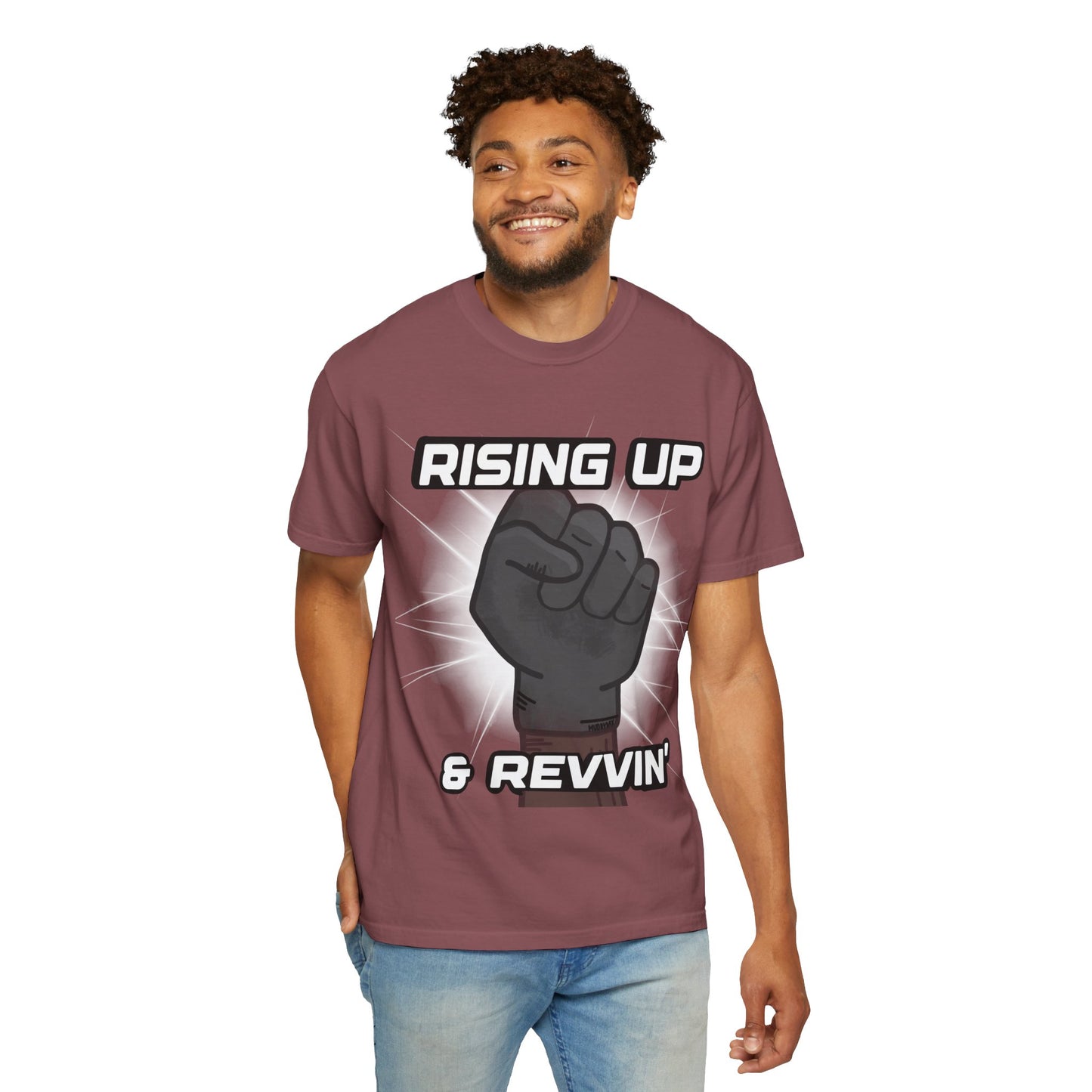 Rising up & Revvin’ | Adult Juneteenth Motocross Tee