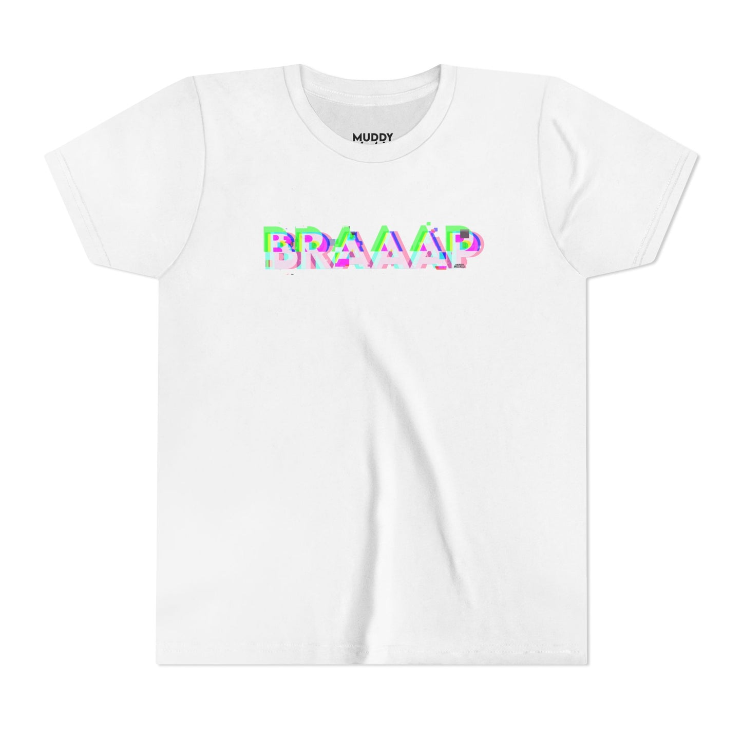 Glitchy Braaap | Youth Motocross Tee