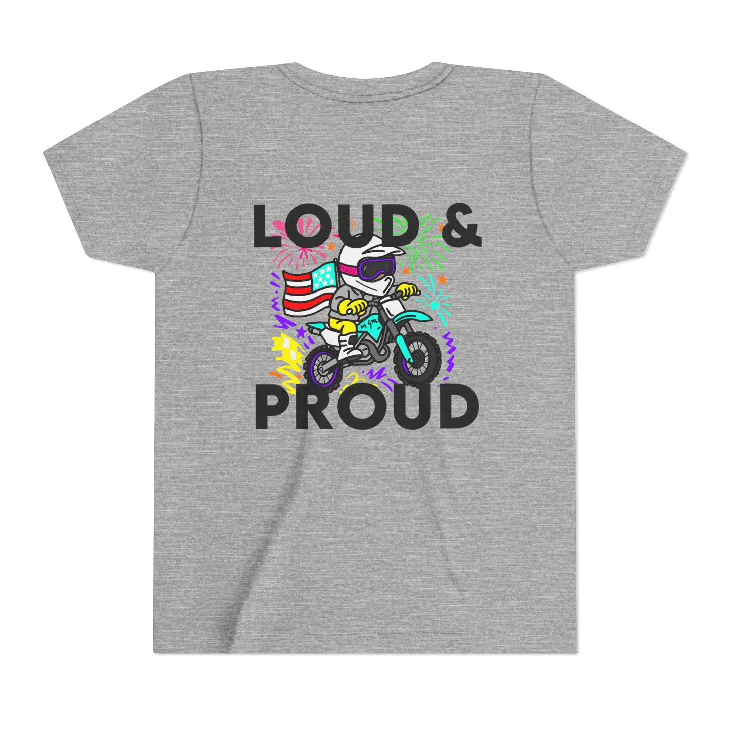 Loud & Proud | Youth Motocross Tee | 2025