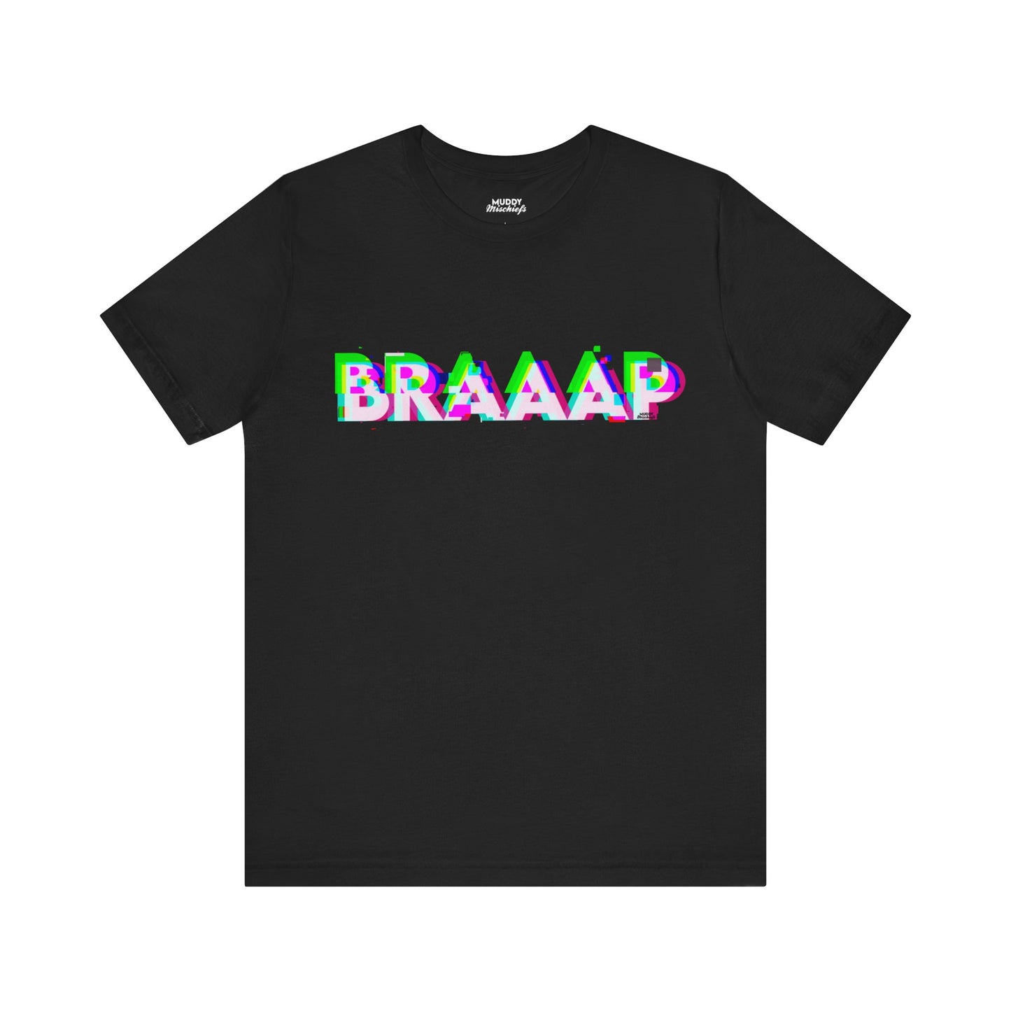 Glitchy Braaap | Adult Motocross Tee