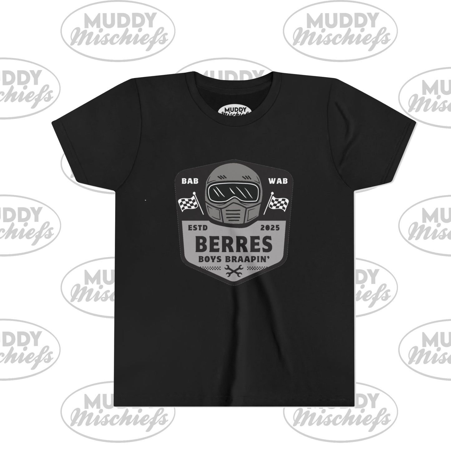 BERRES #555 | Youth Muddy Mischiefs Team Shirt Collab