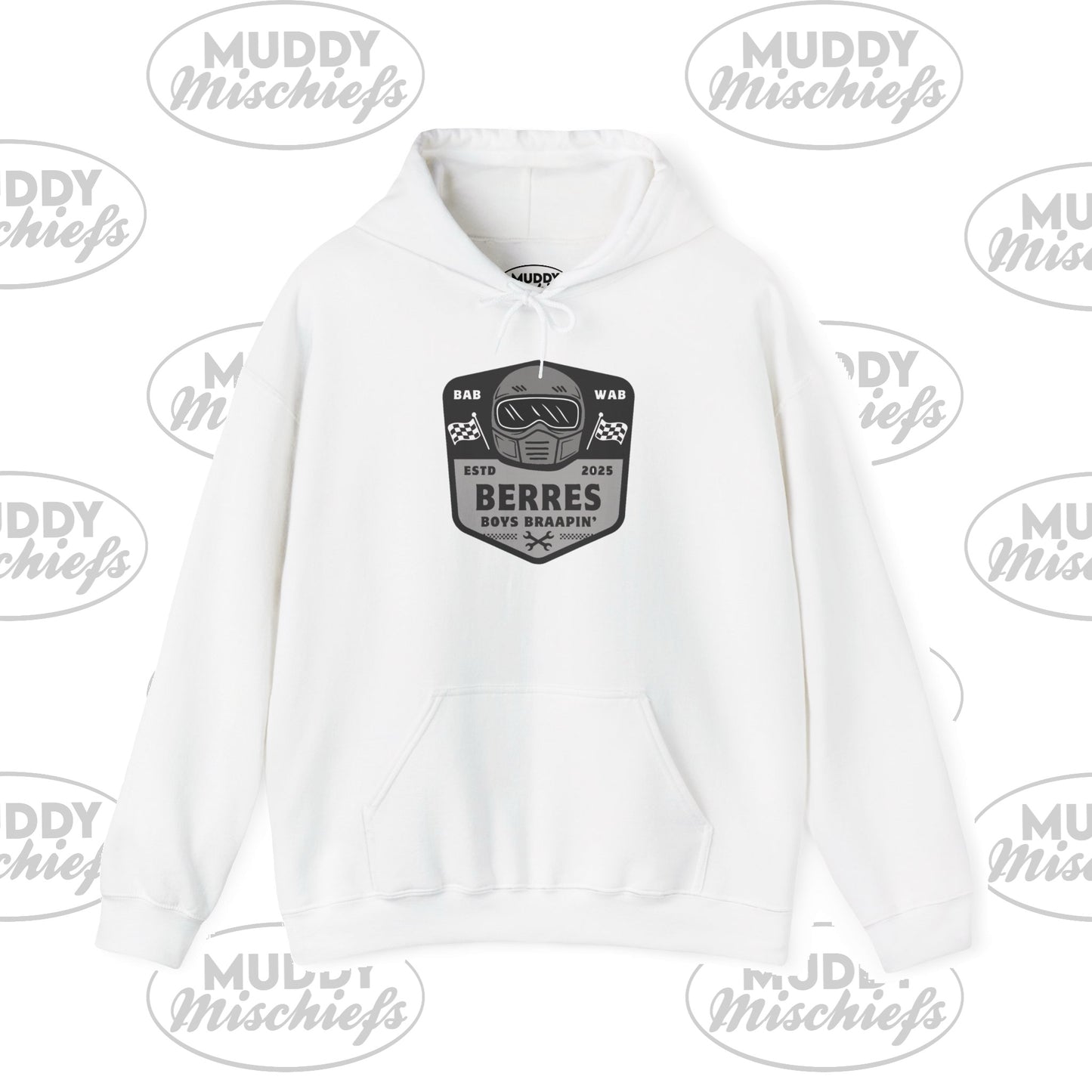BERRES #555 | Adult Muddy Mischiefs Team Hoodie Collab