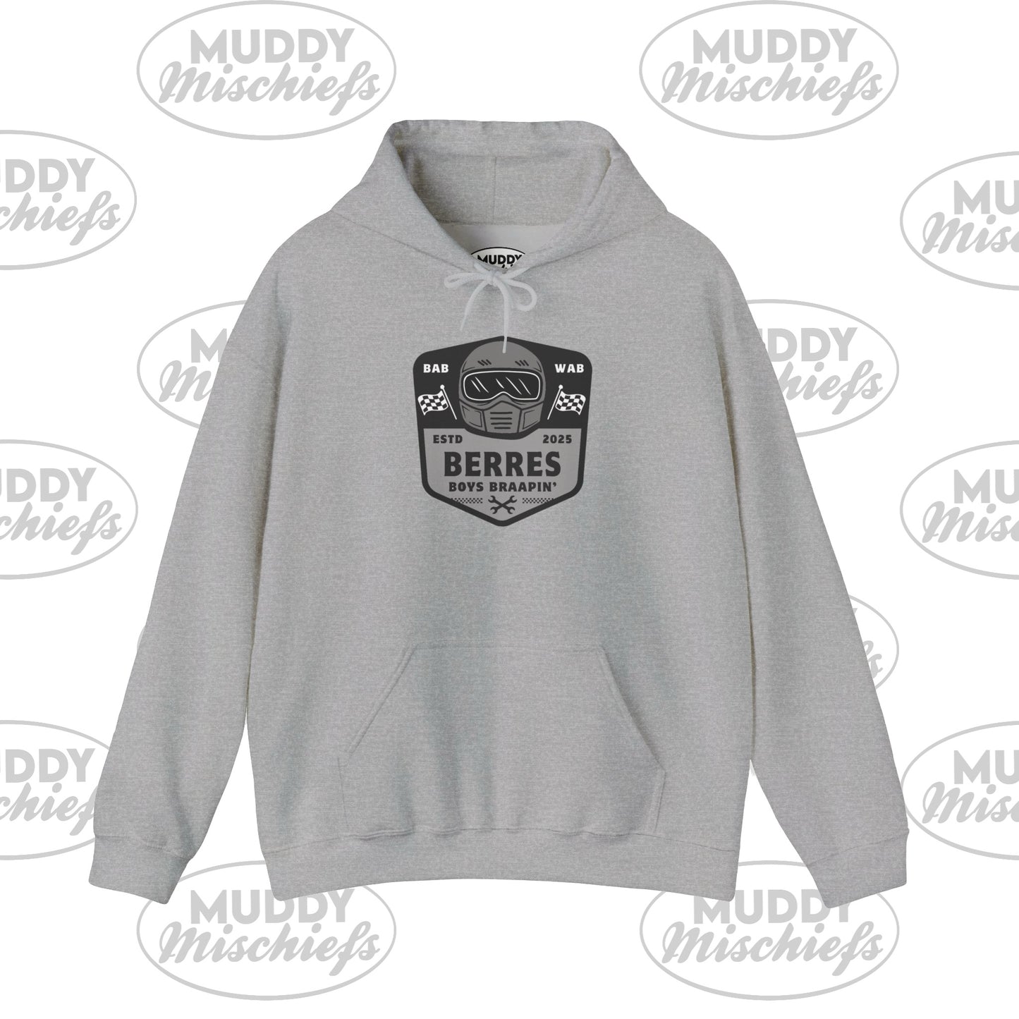 BERRES #555 | Adult Muddy Mischiefs Team Hoodie Collab