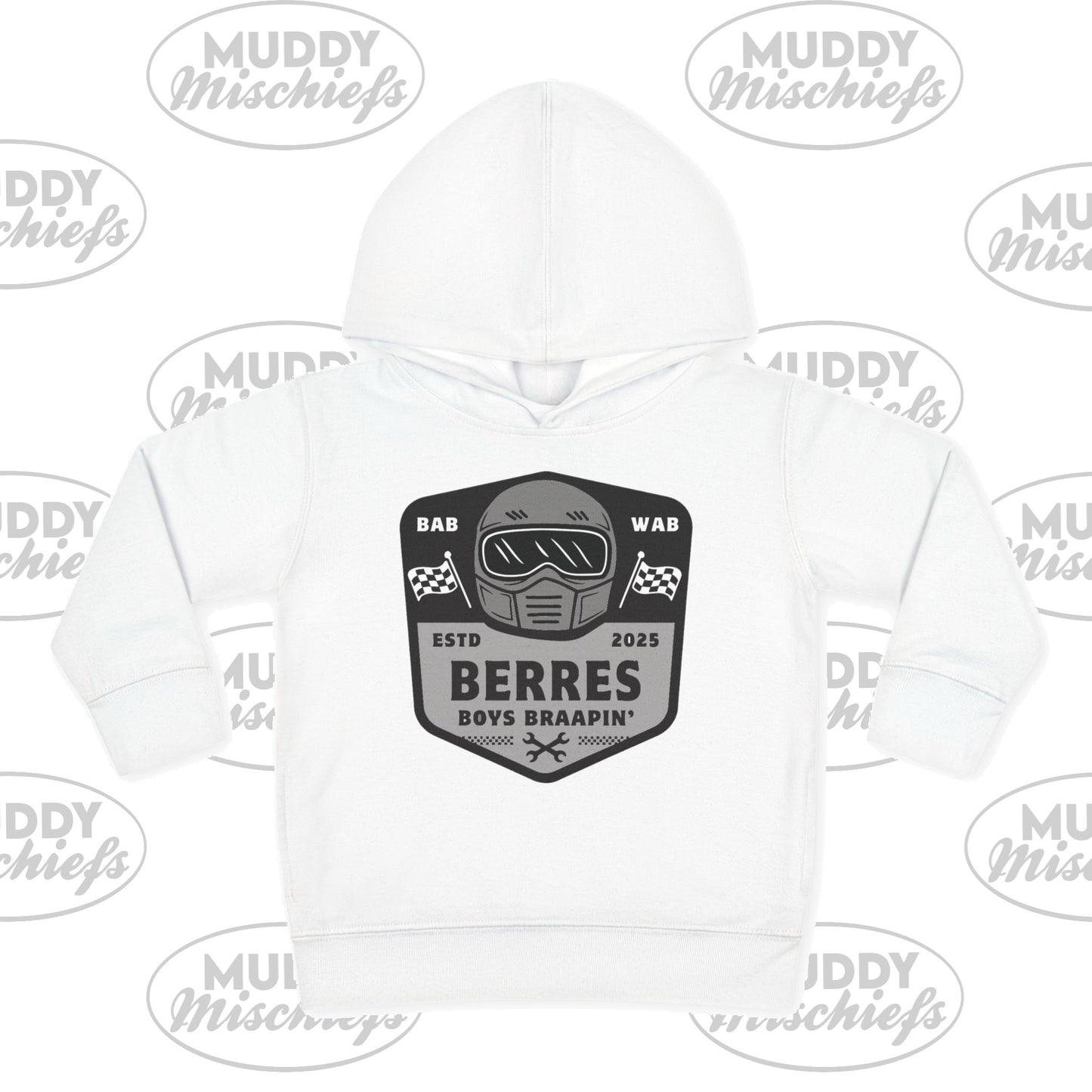 BERRES #555 | Toddler Muddy Mischiefs Team Hoodie Collab