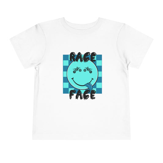 Race Face | Toddler Motocross Tee (Blue)