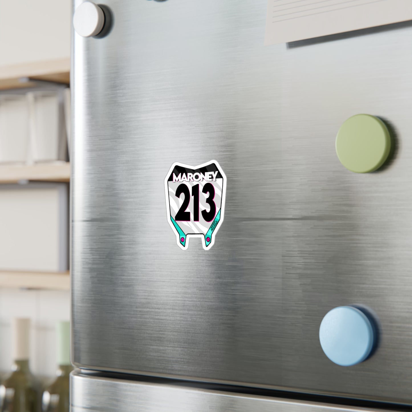 Custom Name Plate Sticker - plain | KissCut Vinyl Sticker