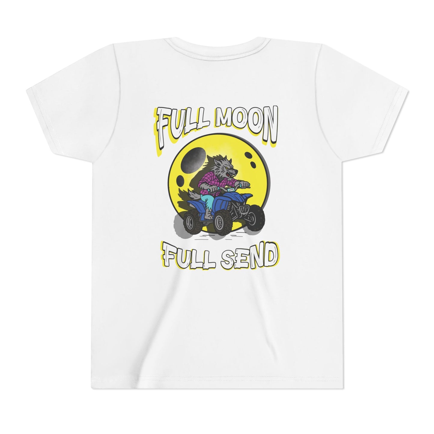 Full Moon Full Send | Youth Halloween Motocross Tee