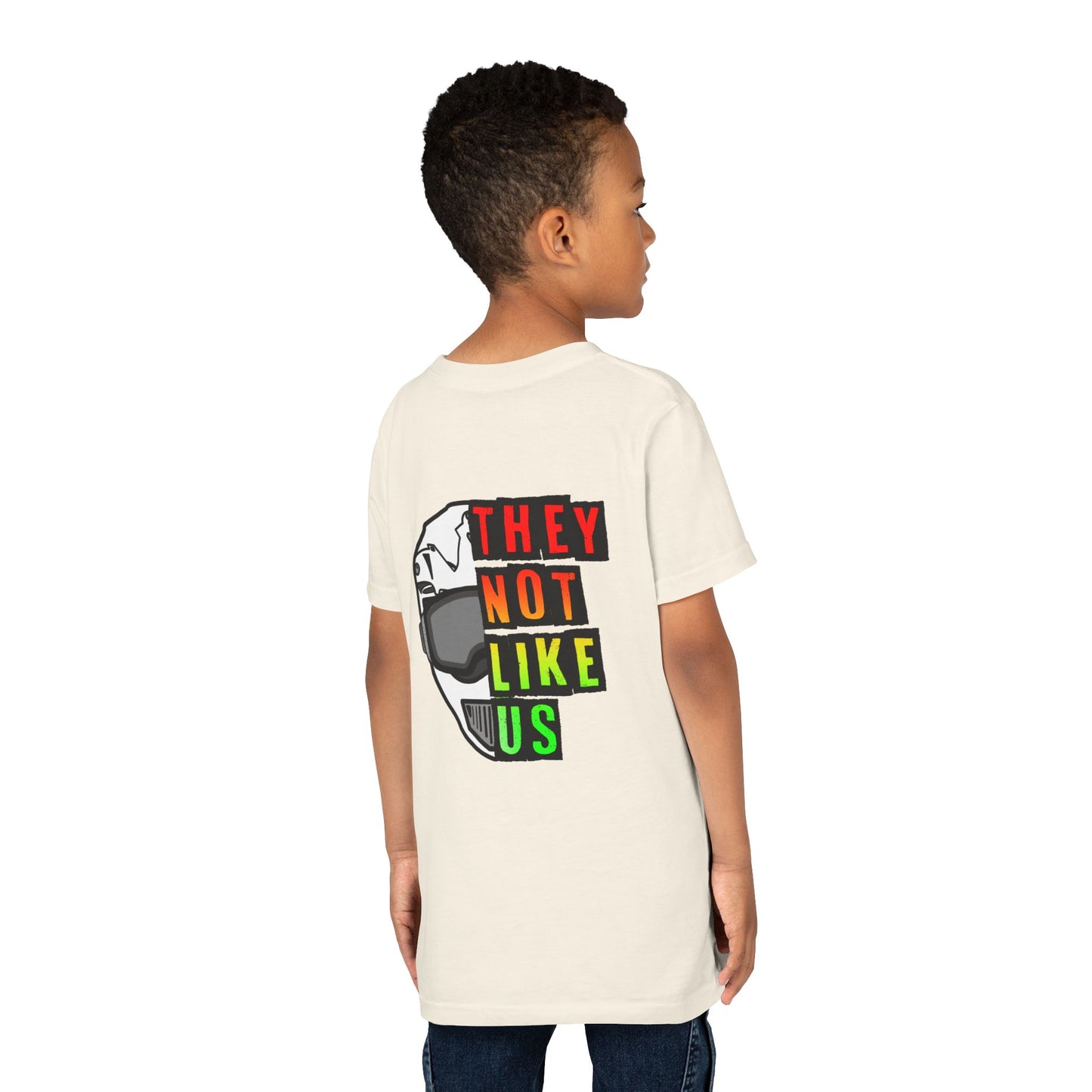 They Not Like Us Moto - Rasta | Youth Juneteenth Motocross Tee