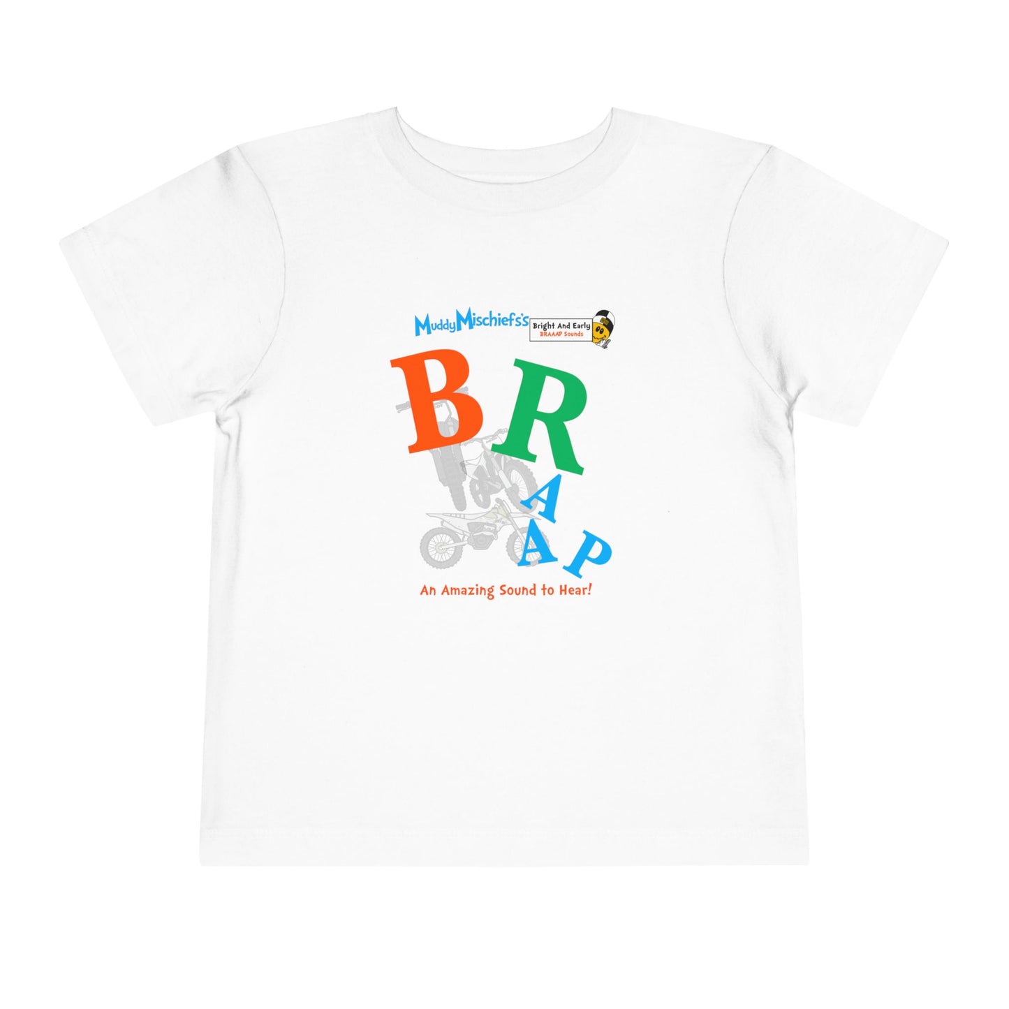 BRAAAPhabet | Toddler Motocross Tee