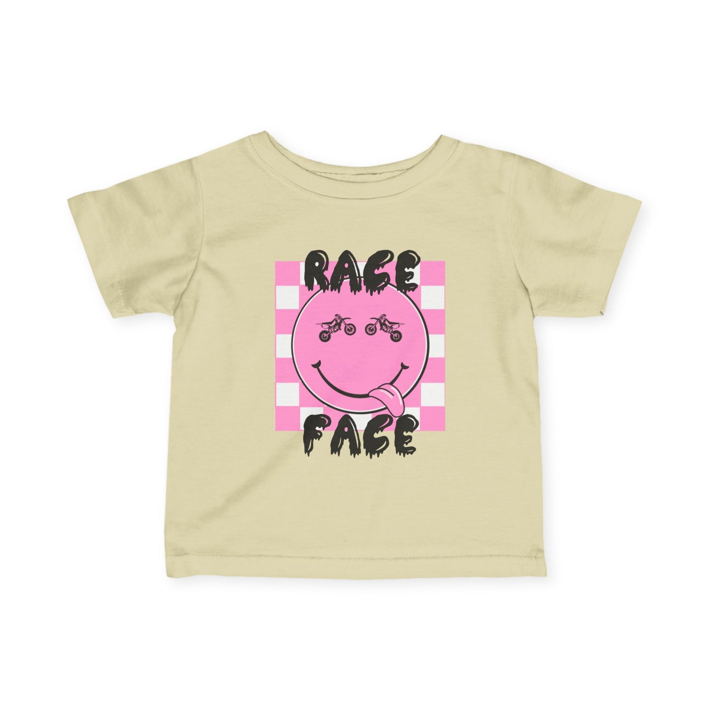 Race Face | Infant Motocross Tee (Pink) (Sizes 6M-24M)