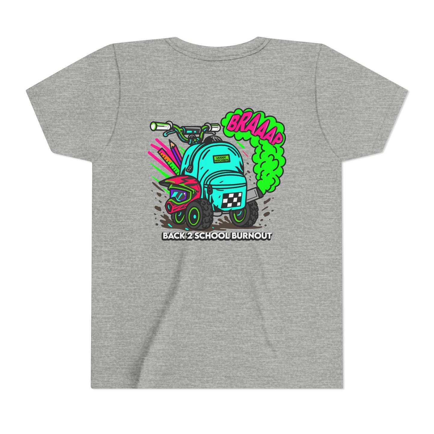 Back 2 School Burnout | Youth Motocross Tee