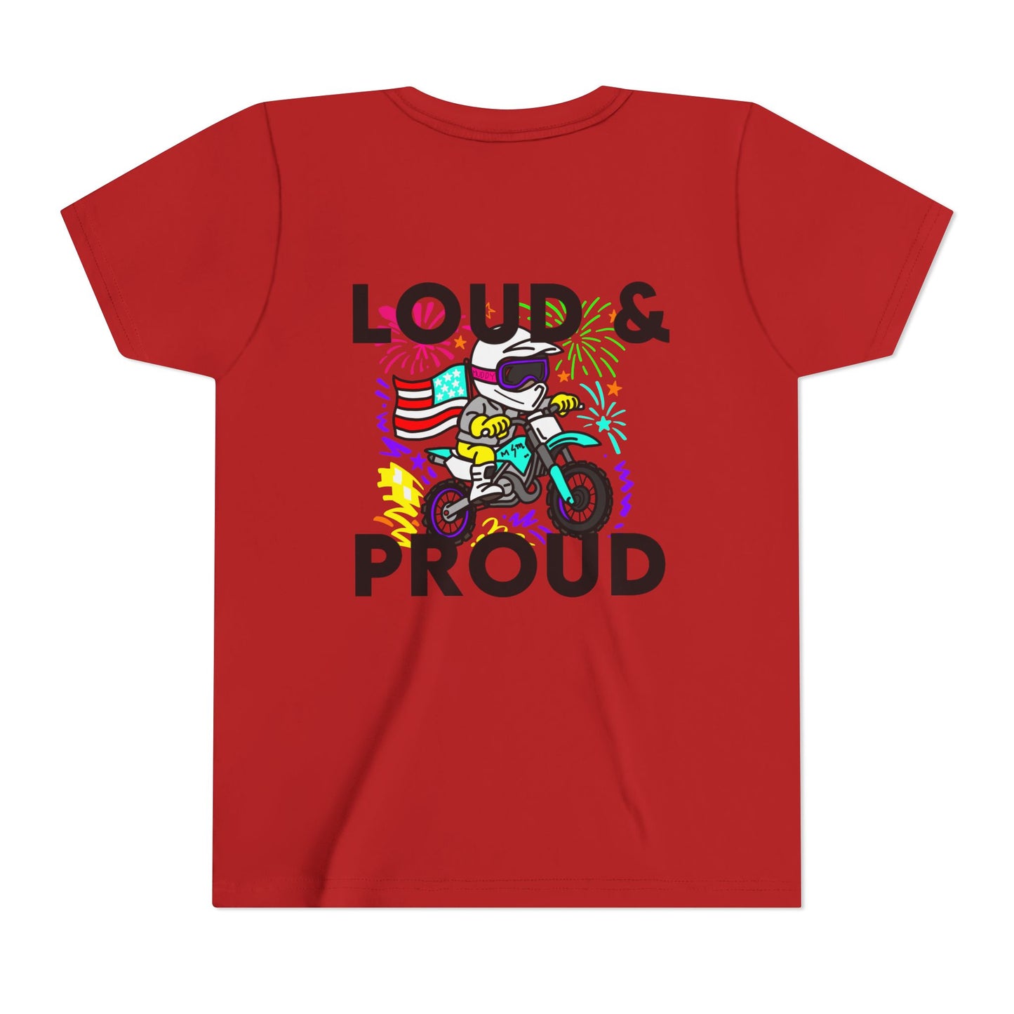 Loud & Proud | Youth Motocross Tee | 2025