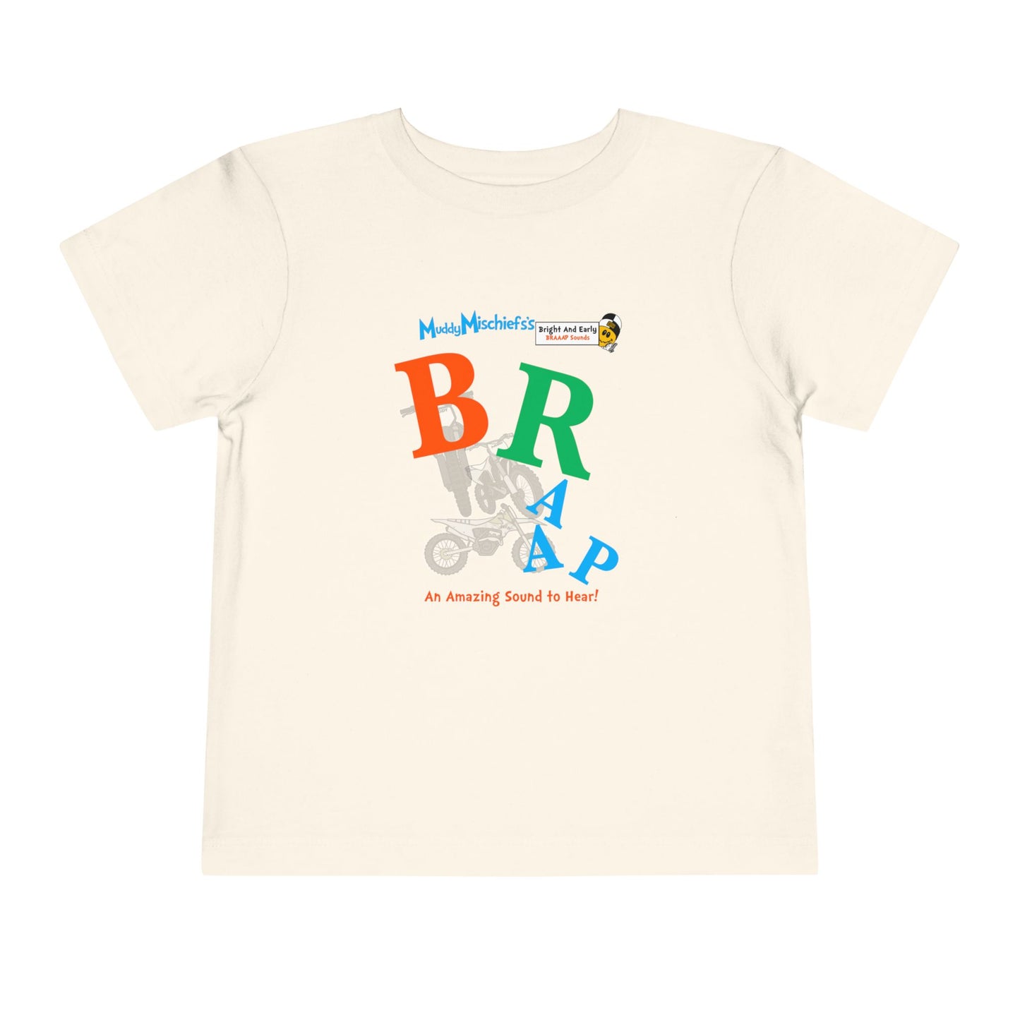 BRAAAPhabet | Toddler Motocross Tee