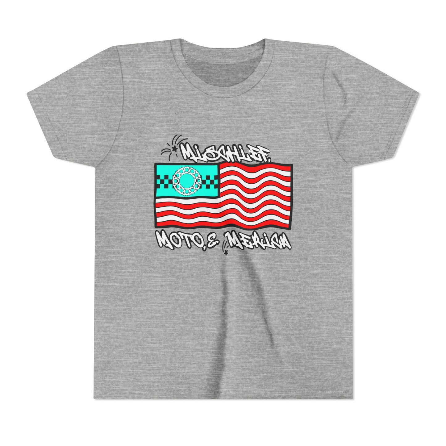 Mischief, Moto, & ‘Merica | Youth Motocross Tee | 2025