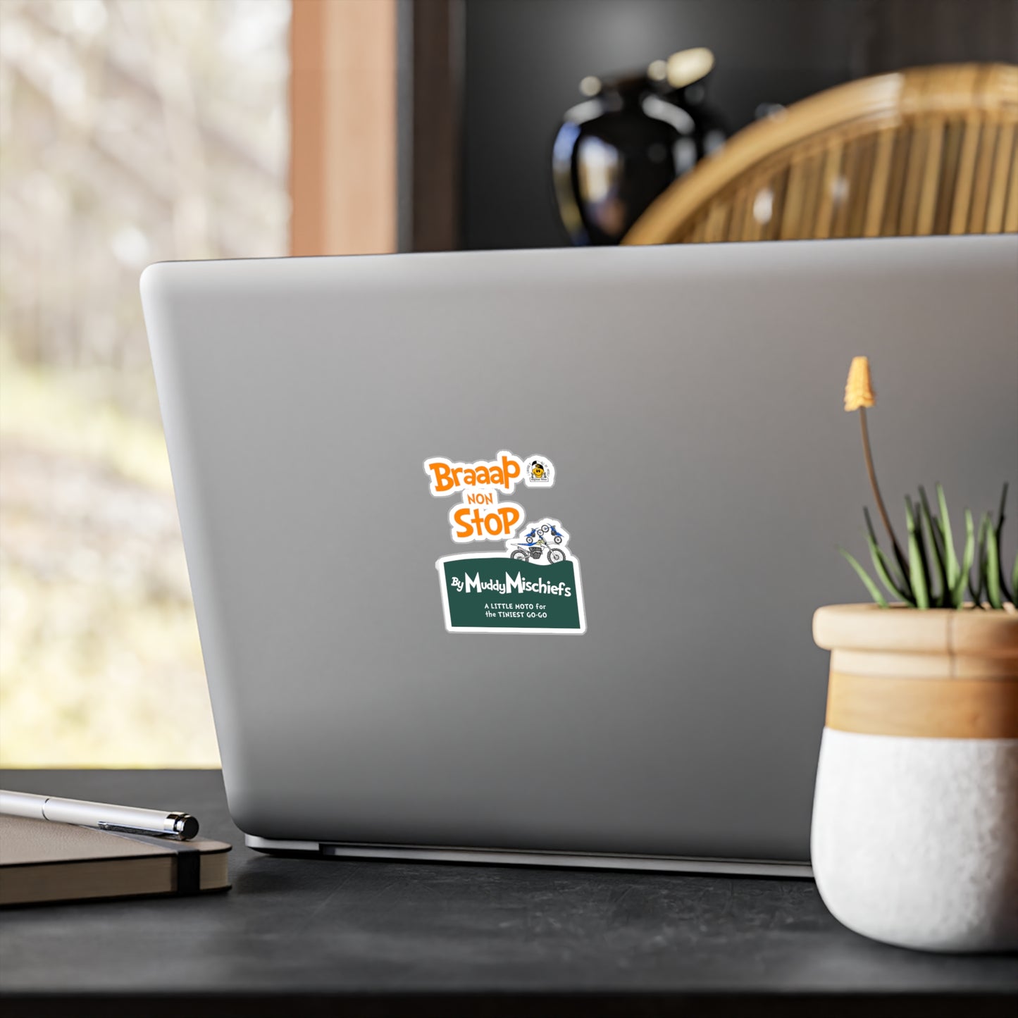 Braaap Non Stop | KissCut Vinyl Sticker