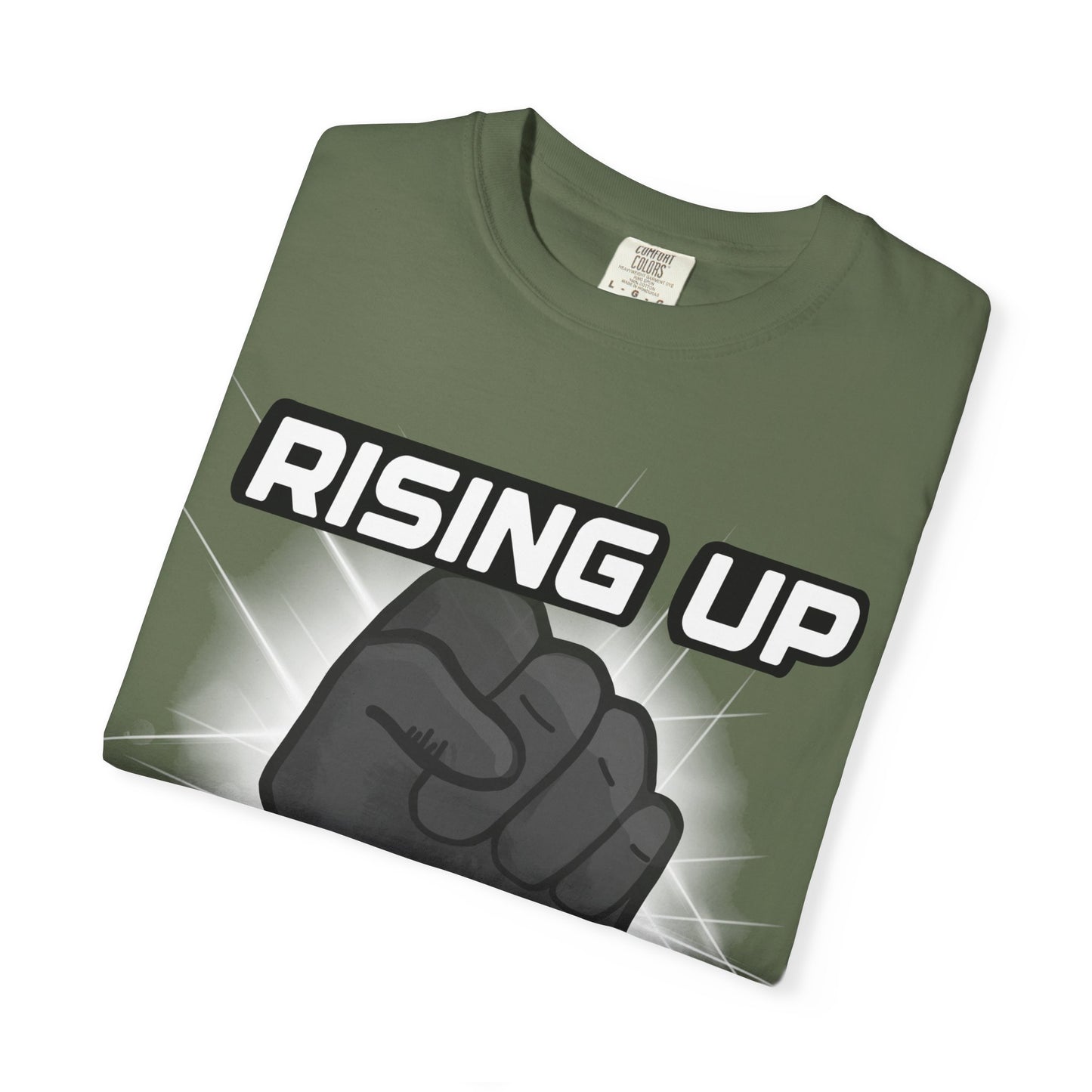 Rising up & Revvin’ | Adult Juneteenth Motocross Tee