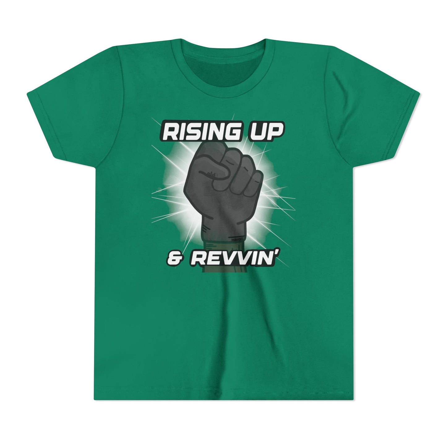 Rising up & Revvin’ | Youth Juneteenth Motocross Tee