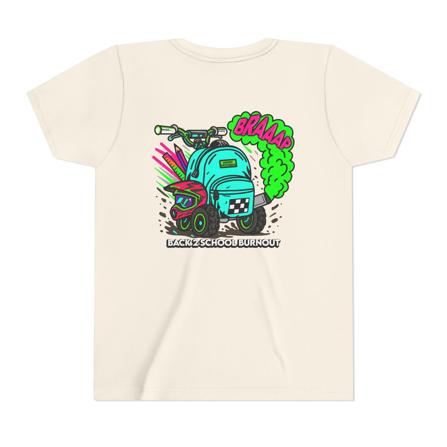 Back 2 School Burnout | Youth Motocross Tee