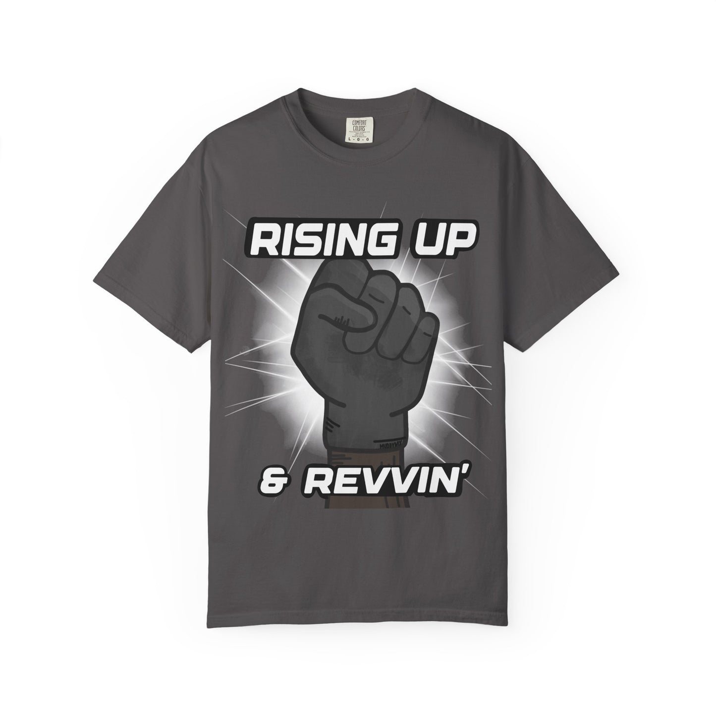Rising up & Revvin’ | Adult Juneteenth Motocross Tee