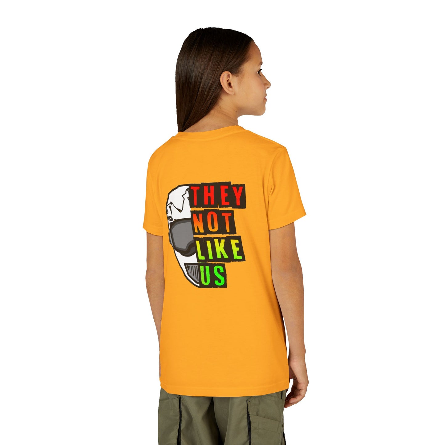 They Not Like Us Moto - Rasta | Youth Juneteenth Motocross Tee