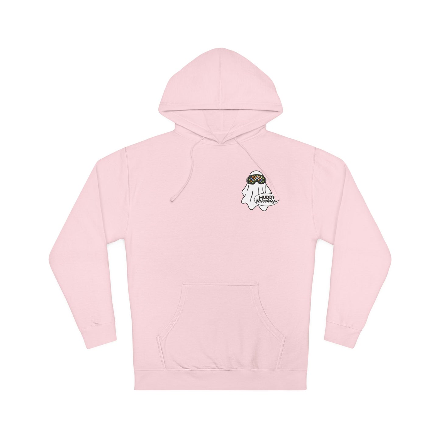 Goggle Ghost | Unisex Adult Halloween Motocross Hoodie