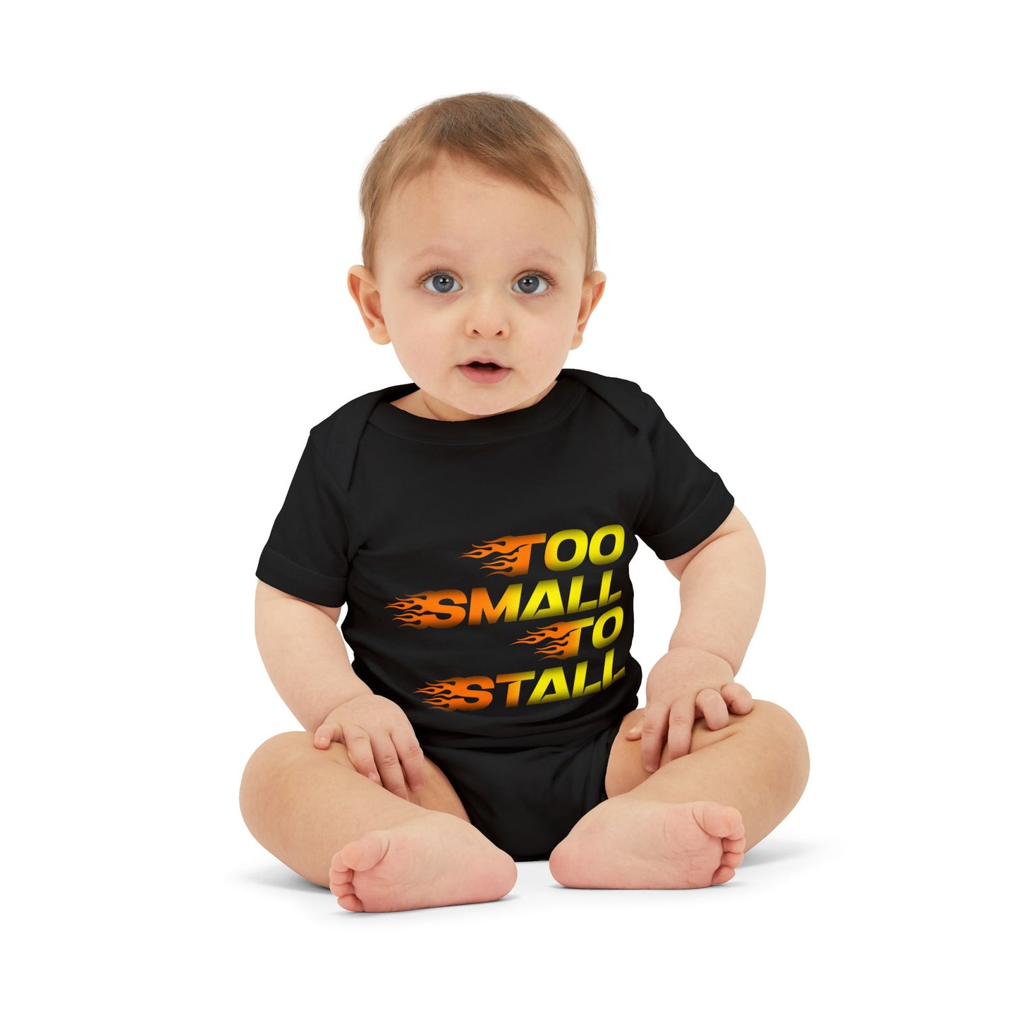 Too Small to Stall | Infant Bodysuit Motocross Onesie