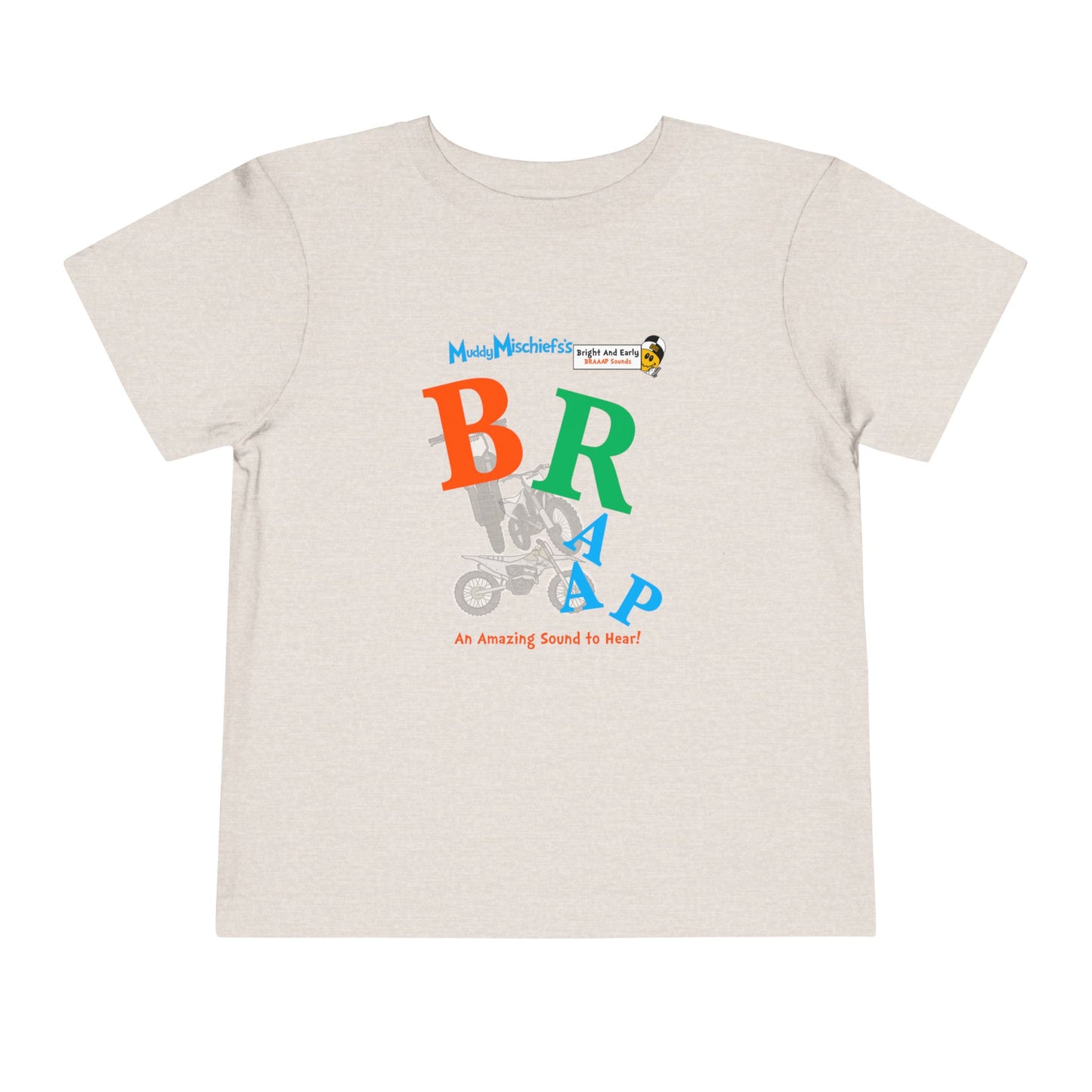 BRAAAPhabet | Toddler Motocross Tee