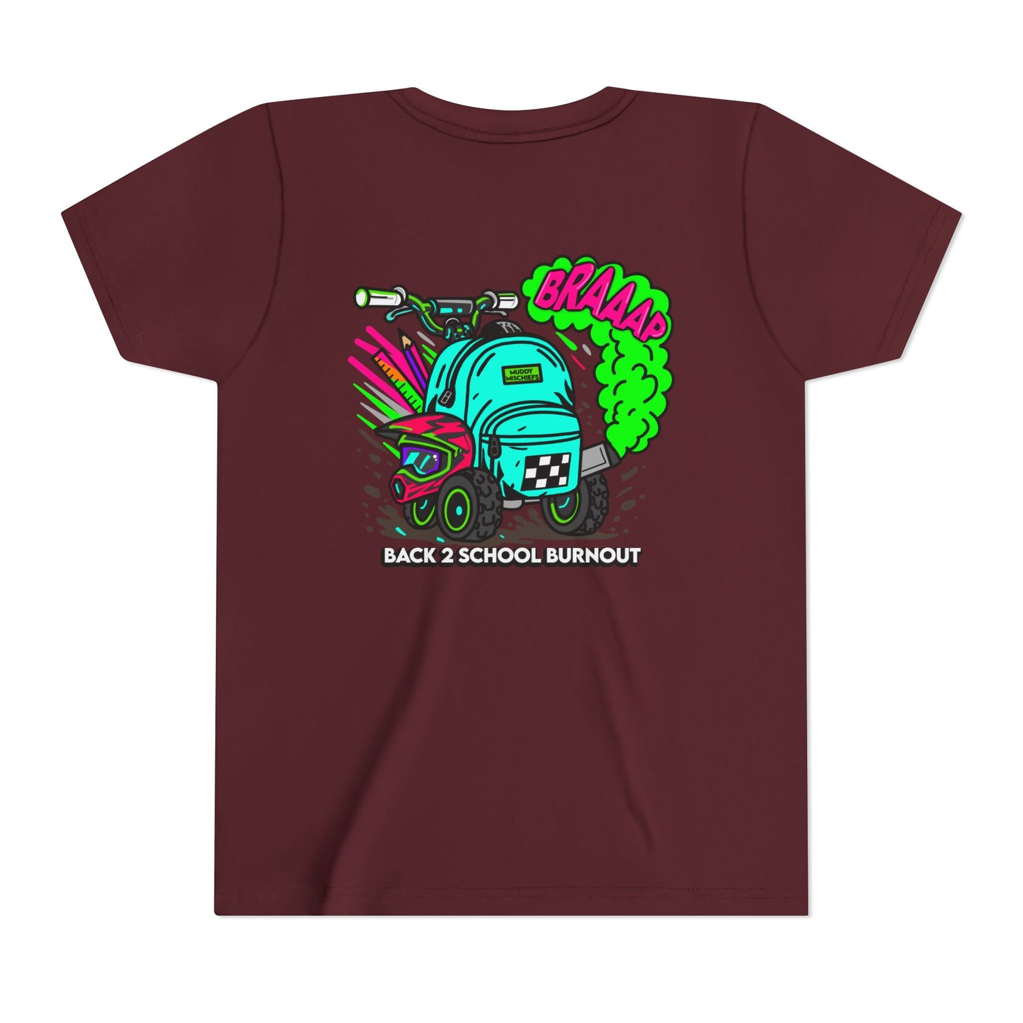 Back 2 School Burnout | Youth Motocross Tee