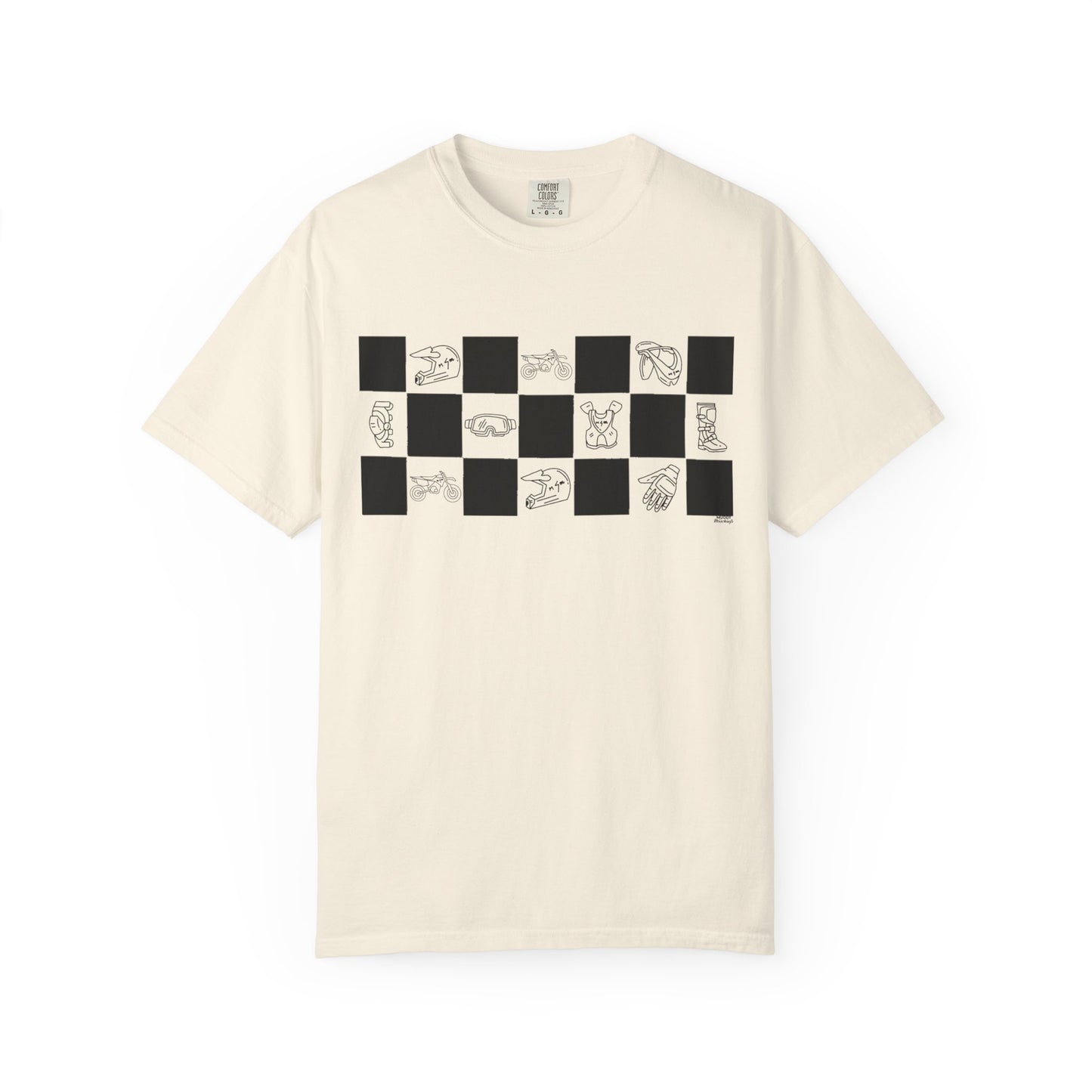 Lined Up & Winning | Adult Motocross Tee