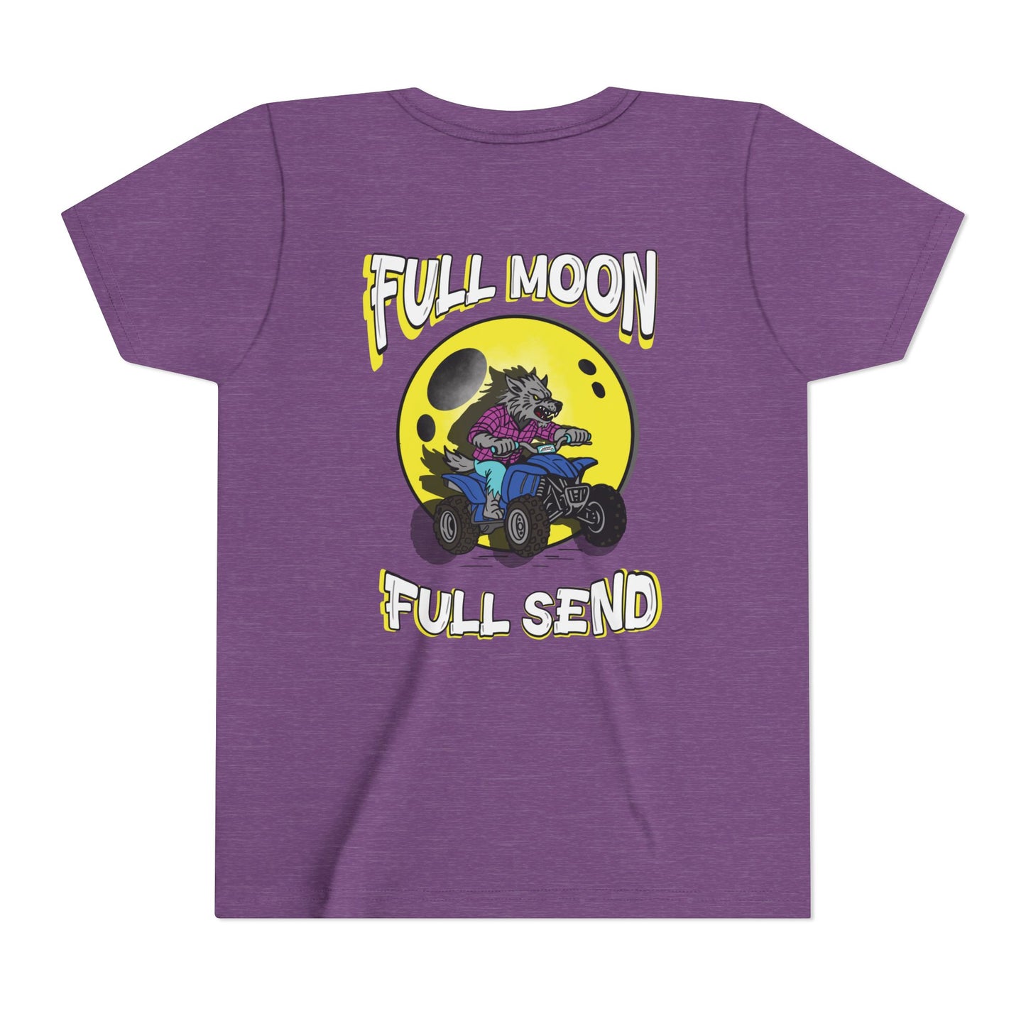 Full Moon Full Send | Youth Halloween Motocross Tee