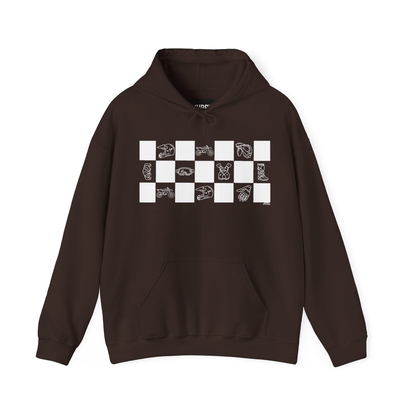 Lined Up & Winning | Adult Motocross Hoodie