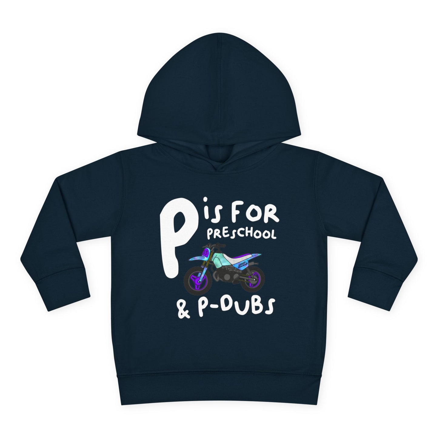 P is For PDubs | Toddler Motocross Hoodie