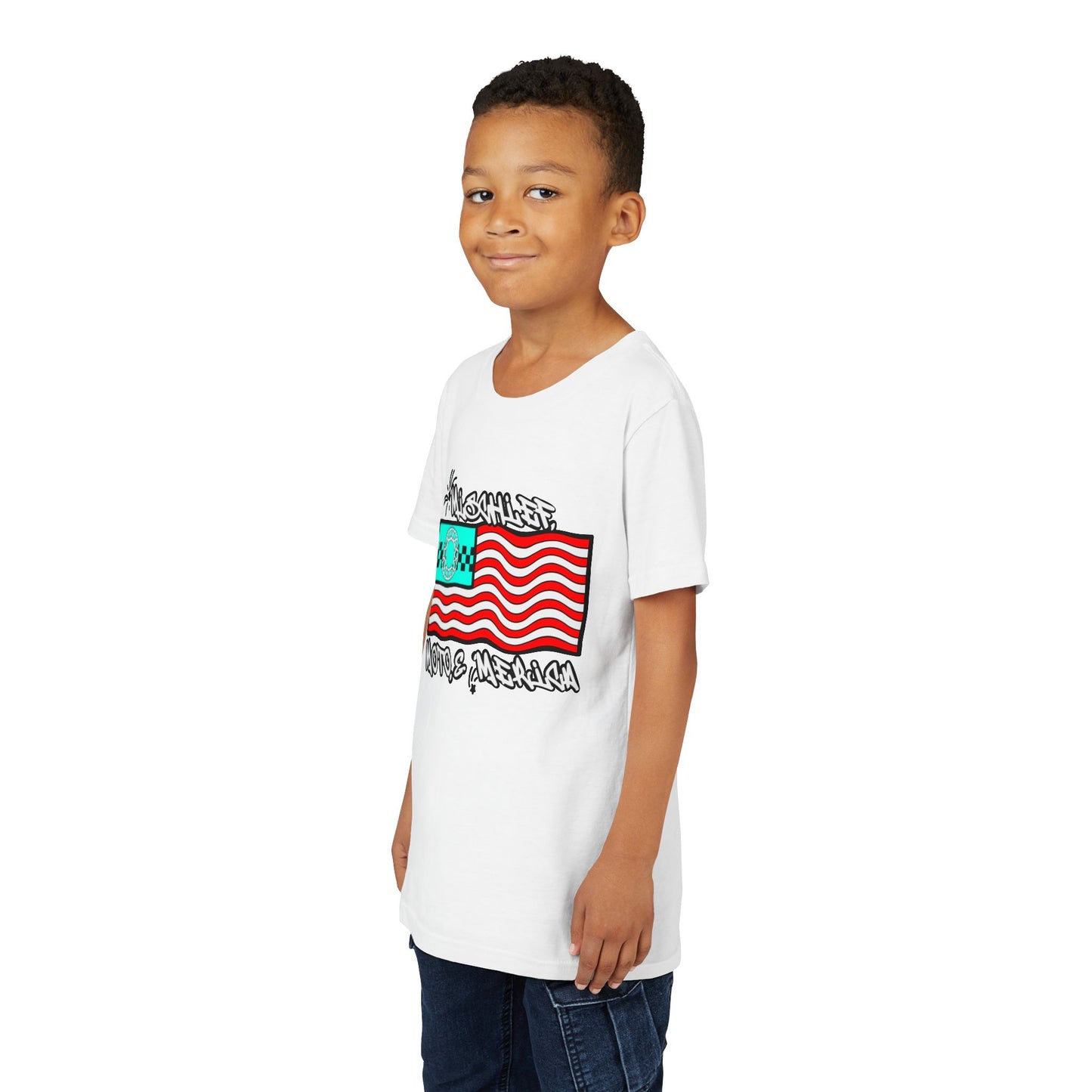 Mischief, Moto, & ‘Merica | Youth Motocross Tee | 2025