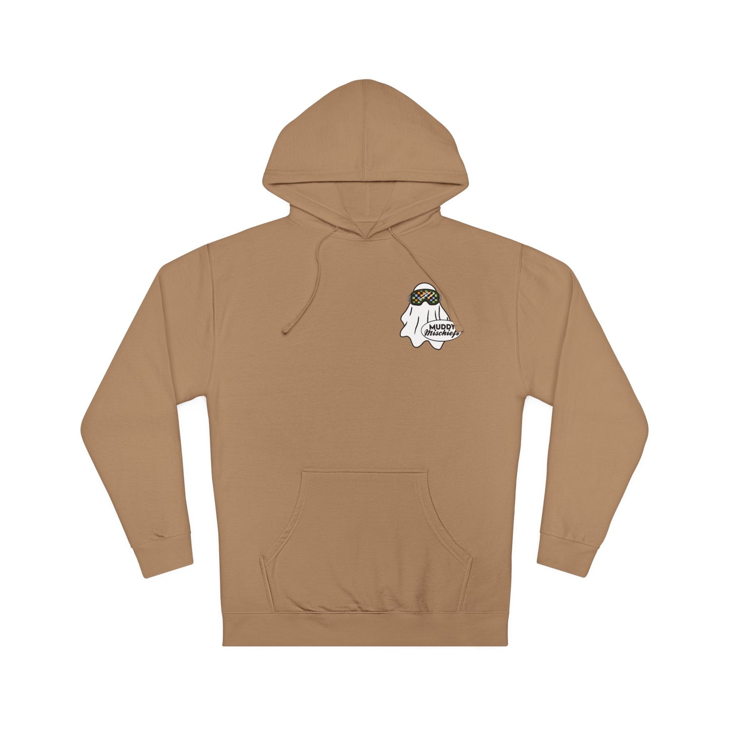 Goggle Ghost | Unisex Adult Halloween Motocross Hoodie
