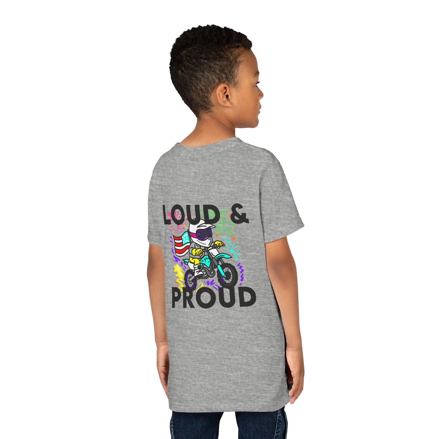 Loud & Proud | Youth Motocross Tee | 2025