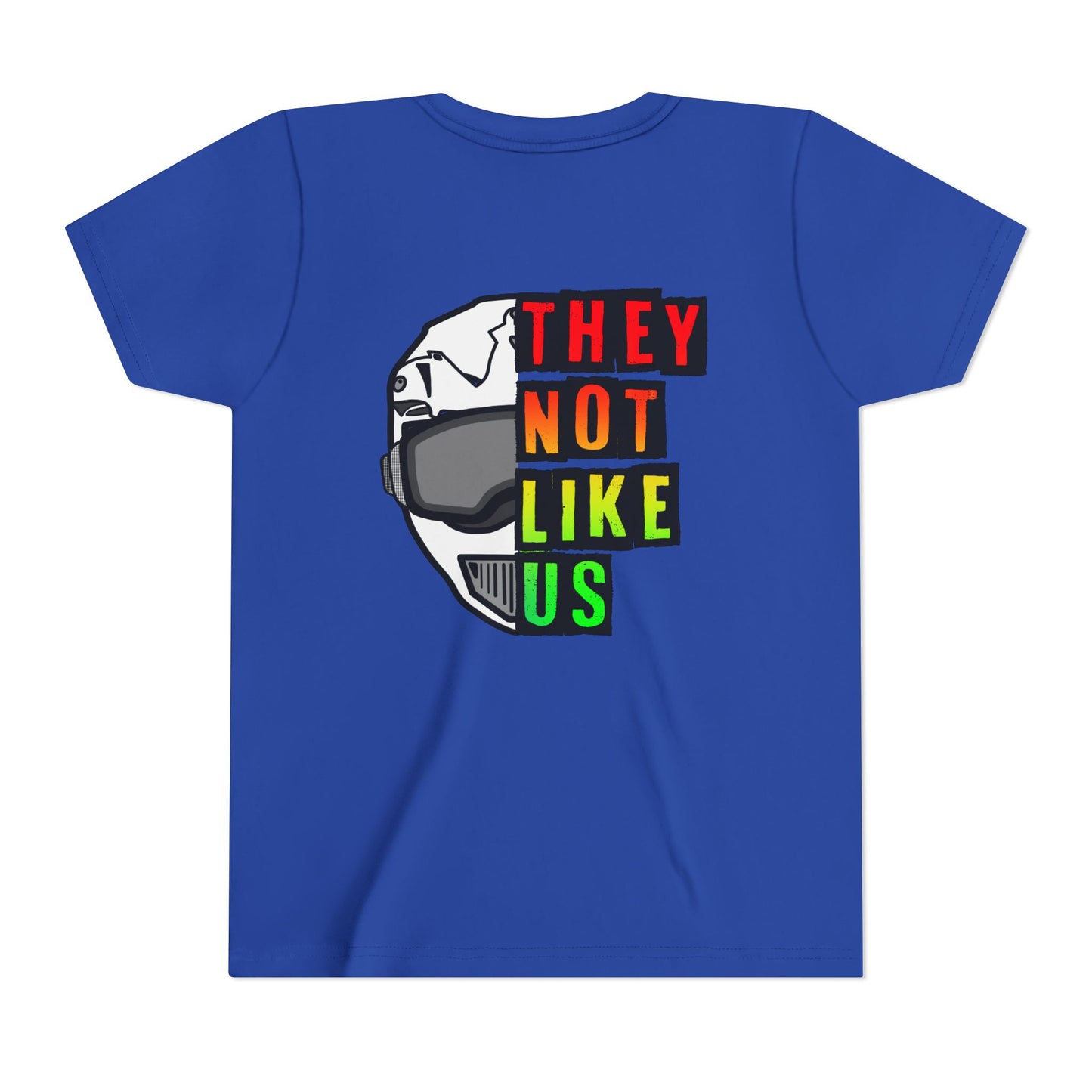 They Not Like Us Moto - Rasta | Youth Juneteenth Motocross Tee