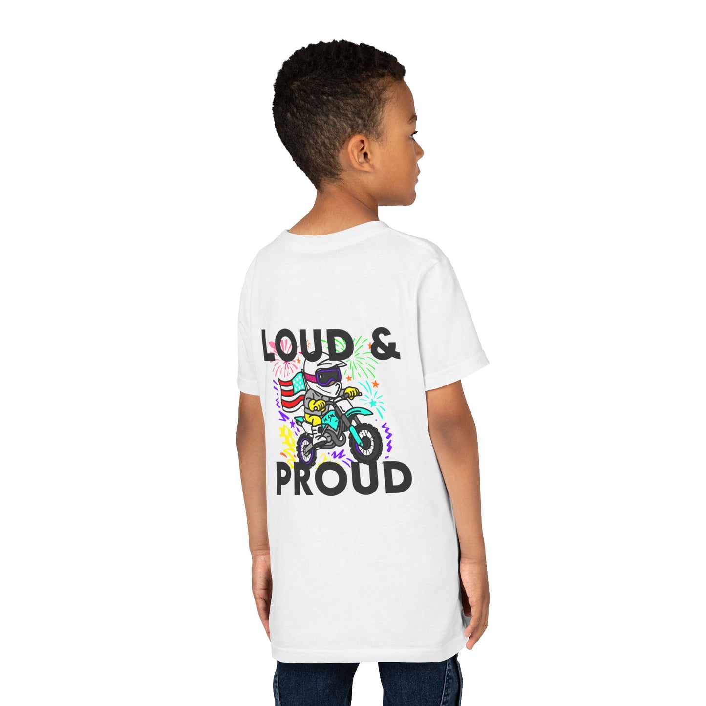 Loud & Proud | Youth Motocross Tee | 2025