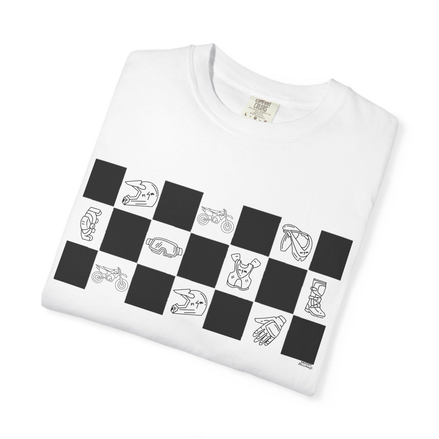 Lined Up & Winning | Adult Motocross Tee