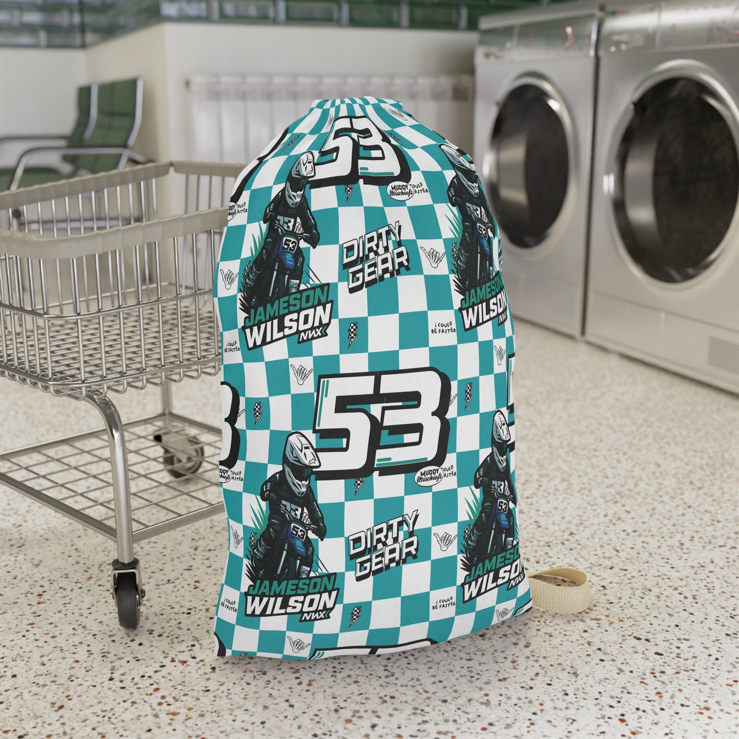 Wilson #53 Dirty Gear Bag | Custom Motocross Gear Bag